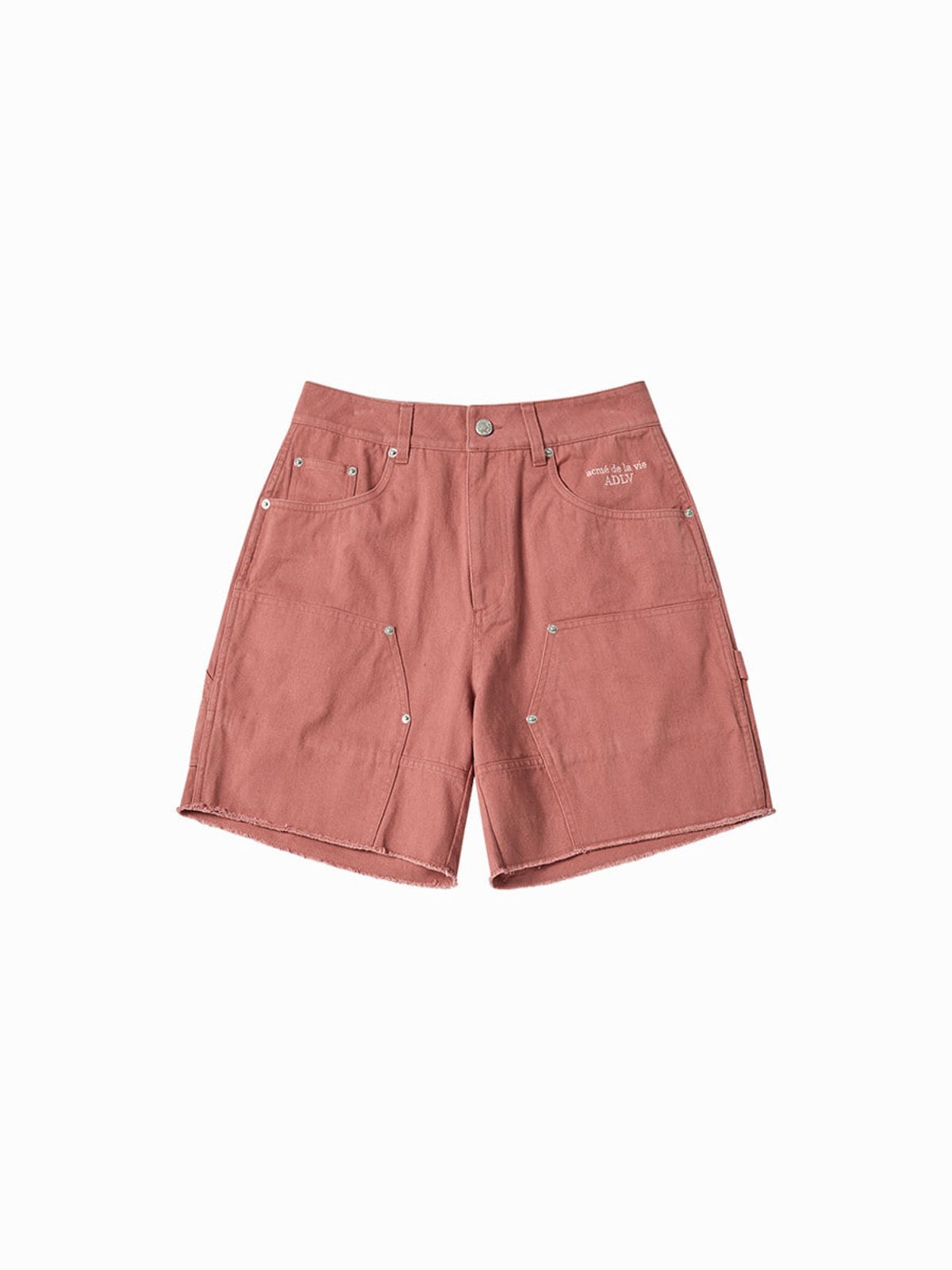 아크메드라비(ACME DE LA VIE) DOUBLE KNEE DENIM SHORT PANTS
