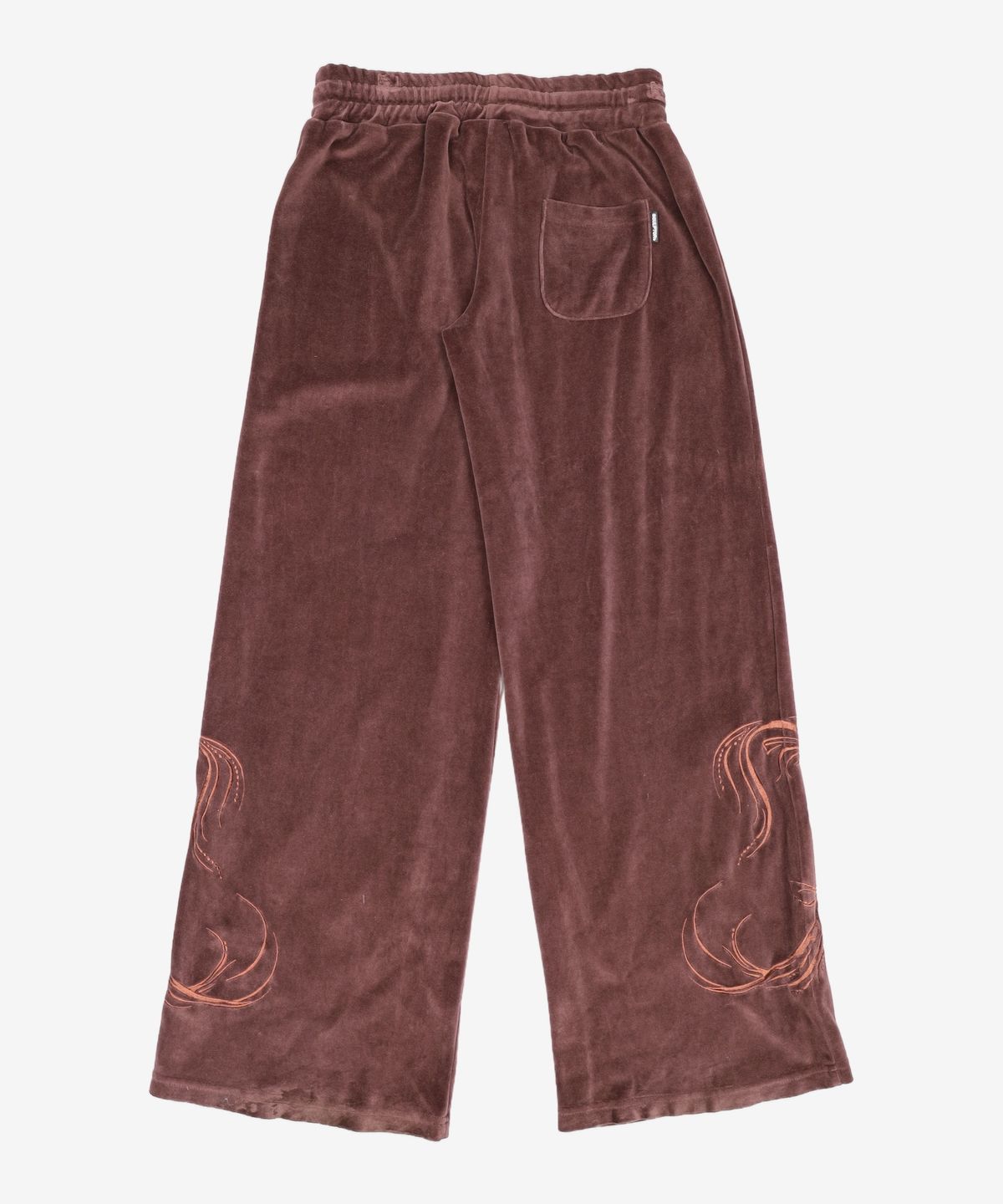 스컬프터(SCULPTOR) Velour Bootcut pants Brown M