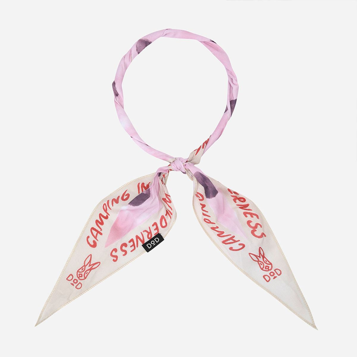 디오디(DOD) 도트 키노코 넥 스카프(L.PURPLE)