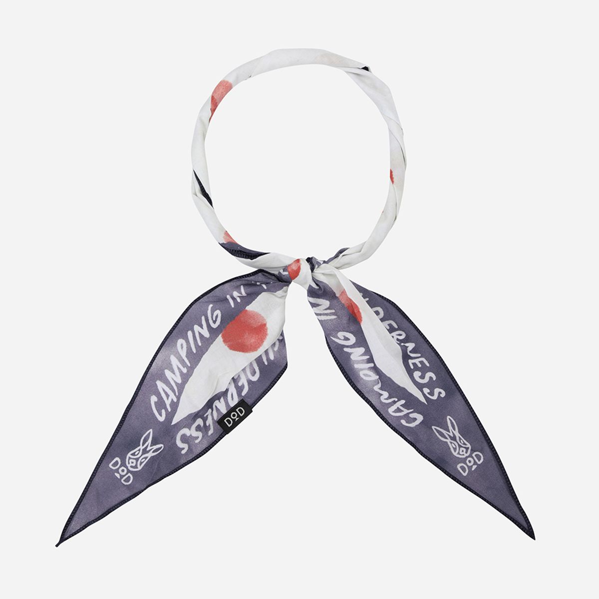 디오디(DOD) 도트 키노코 넥 스카프(NAVY)
