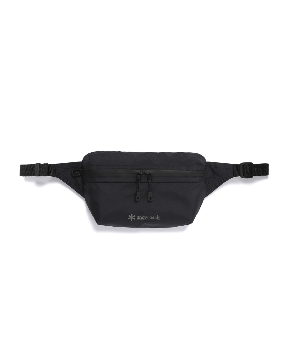 스노우피크 어패럴(SNOWPEAK APPAREL) 코듀라 경량 힙색 1L (S26MUTBG08) Black