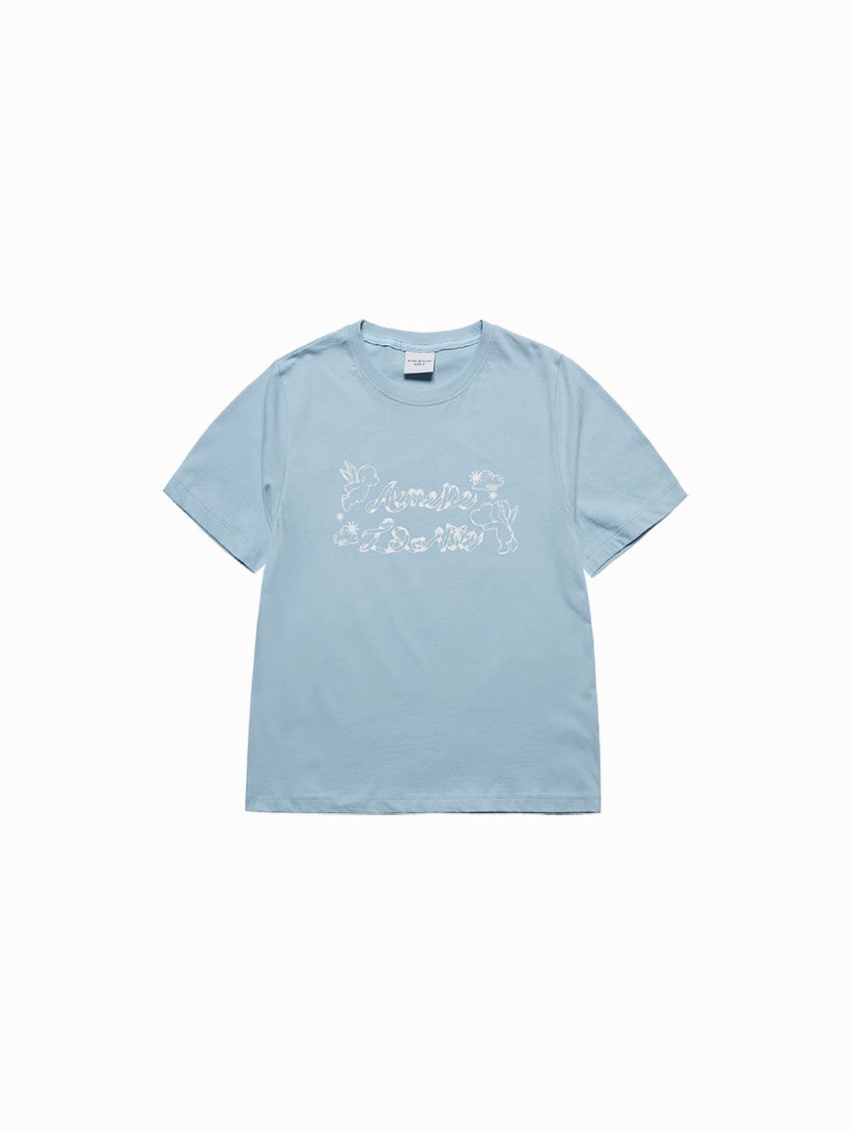 아크메드라비(ACME DE LA VIE) WOMAN ANGEL AC BEAR SHORT SLEEVE T-SHIRT