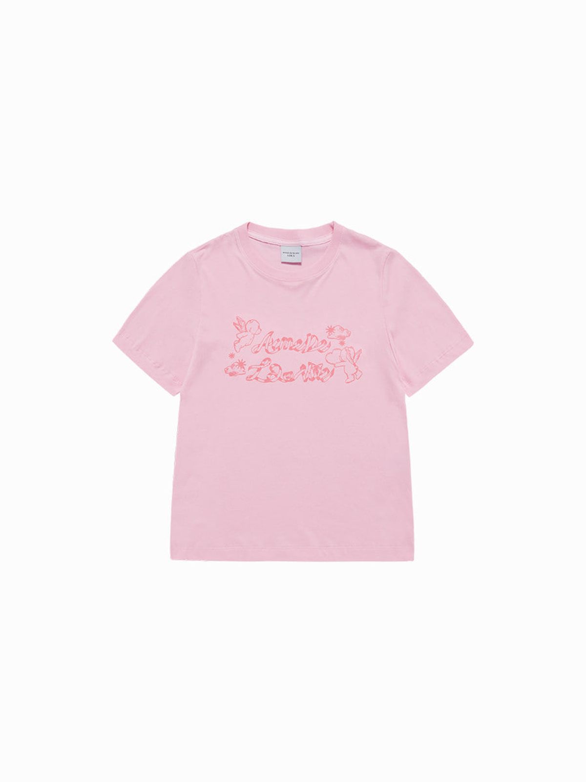 아크메드라비(ACME DE LA VIE) WOMAN ANGEL AC BEAR SHORT SLEEVE T-SHIRT