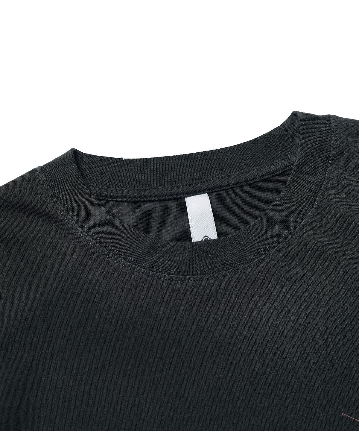 에스파이(ESFAI) MEMORY TYPE L/S T-SHIRT (VTG BLACK)