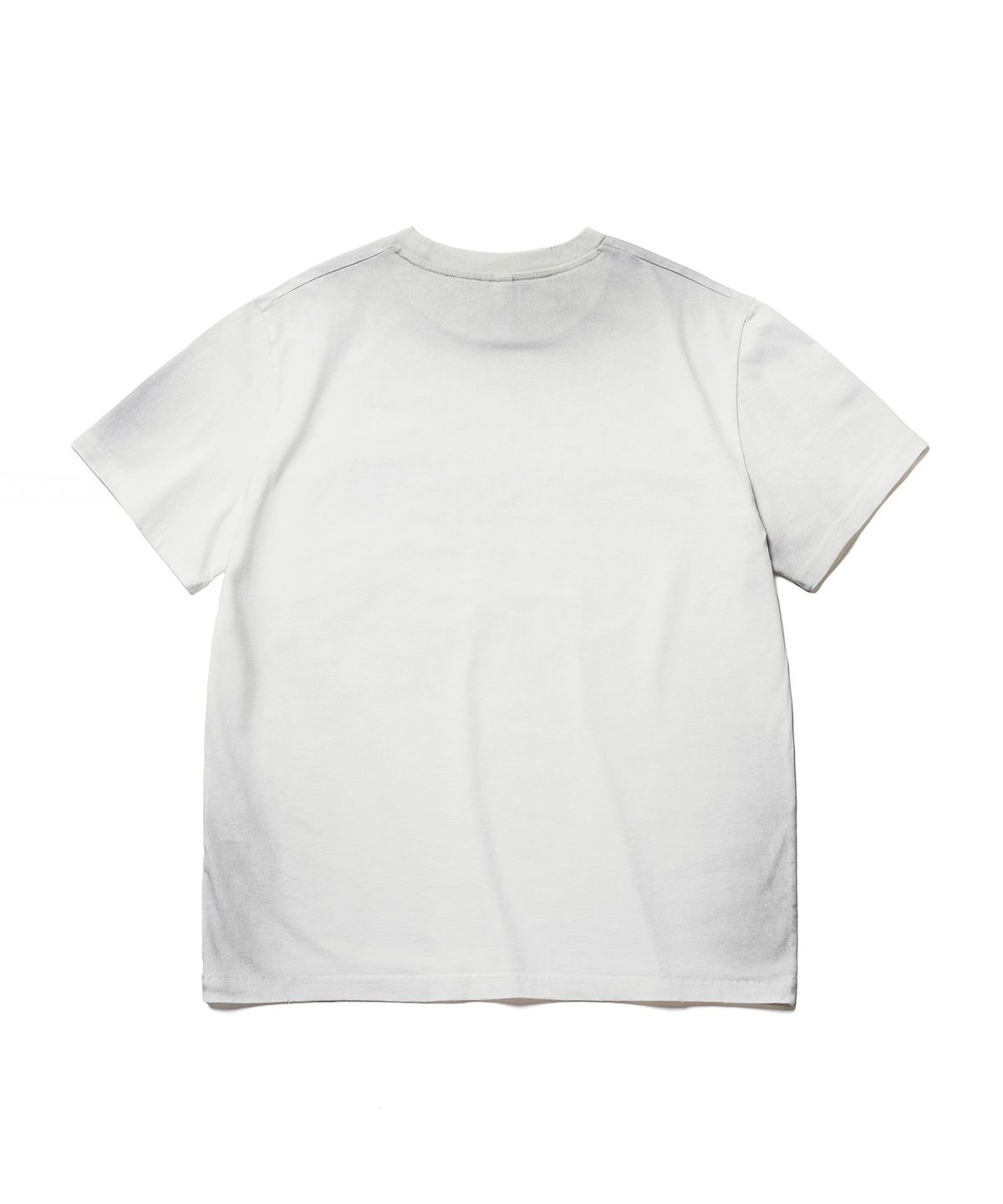 에스파이(ESFAI) ACCUMULATED REGULAR T-SHIRT (OFF WHITE)