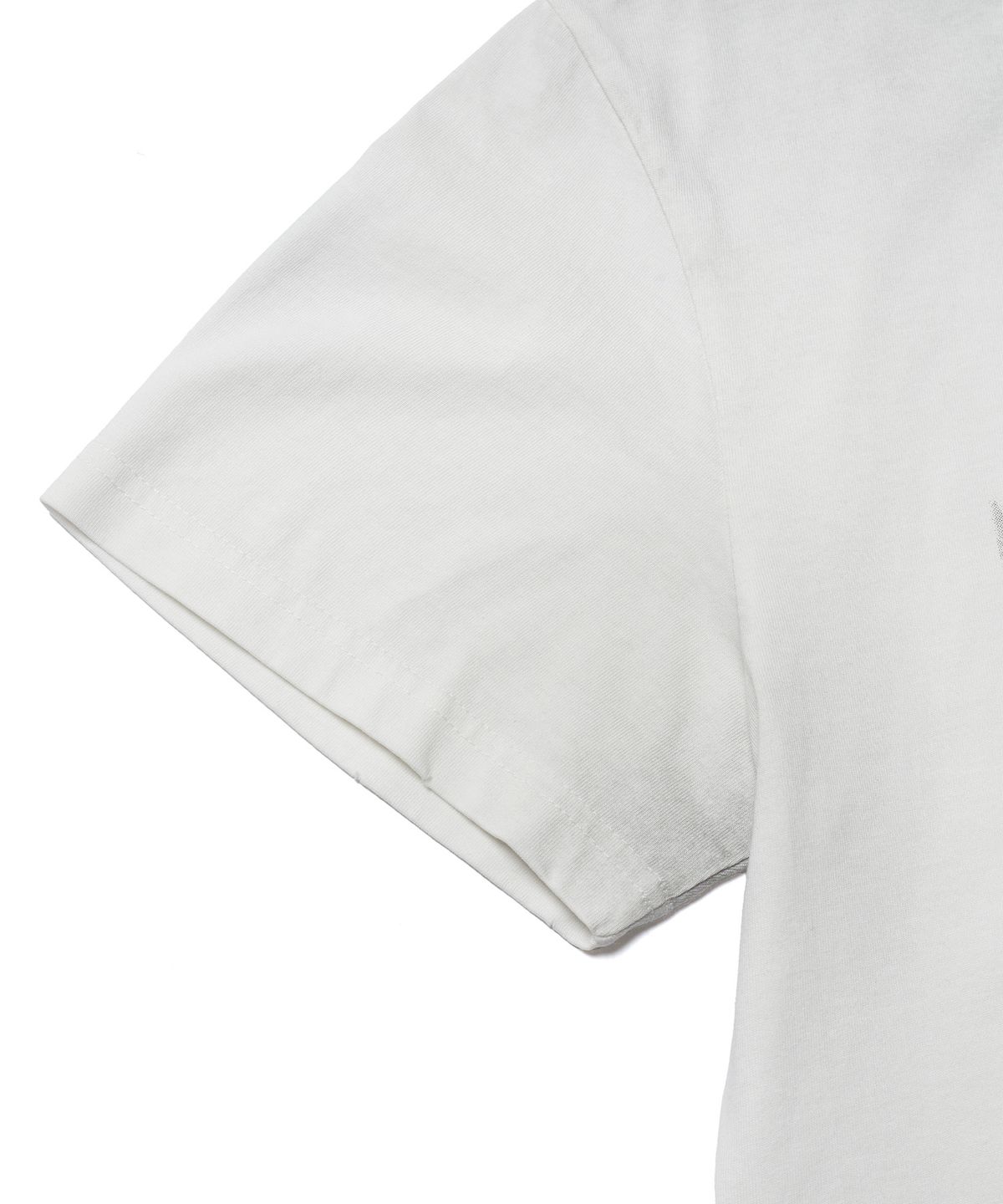 에스파이(ESFAI) ACCUMULATED REGULAR T-SHIRT (OFF WHITE)