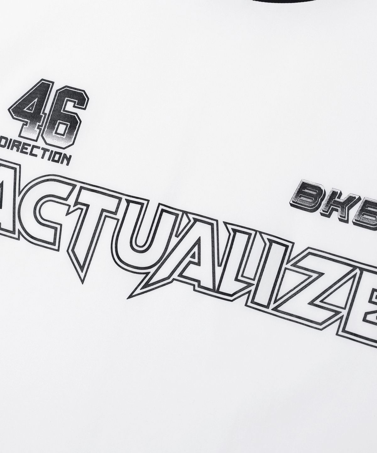 벙커버스터(BUNKERBUSTER) 트랙 배색 그래픽 반팔티 MQ2TU222_WHITE