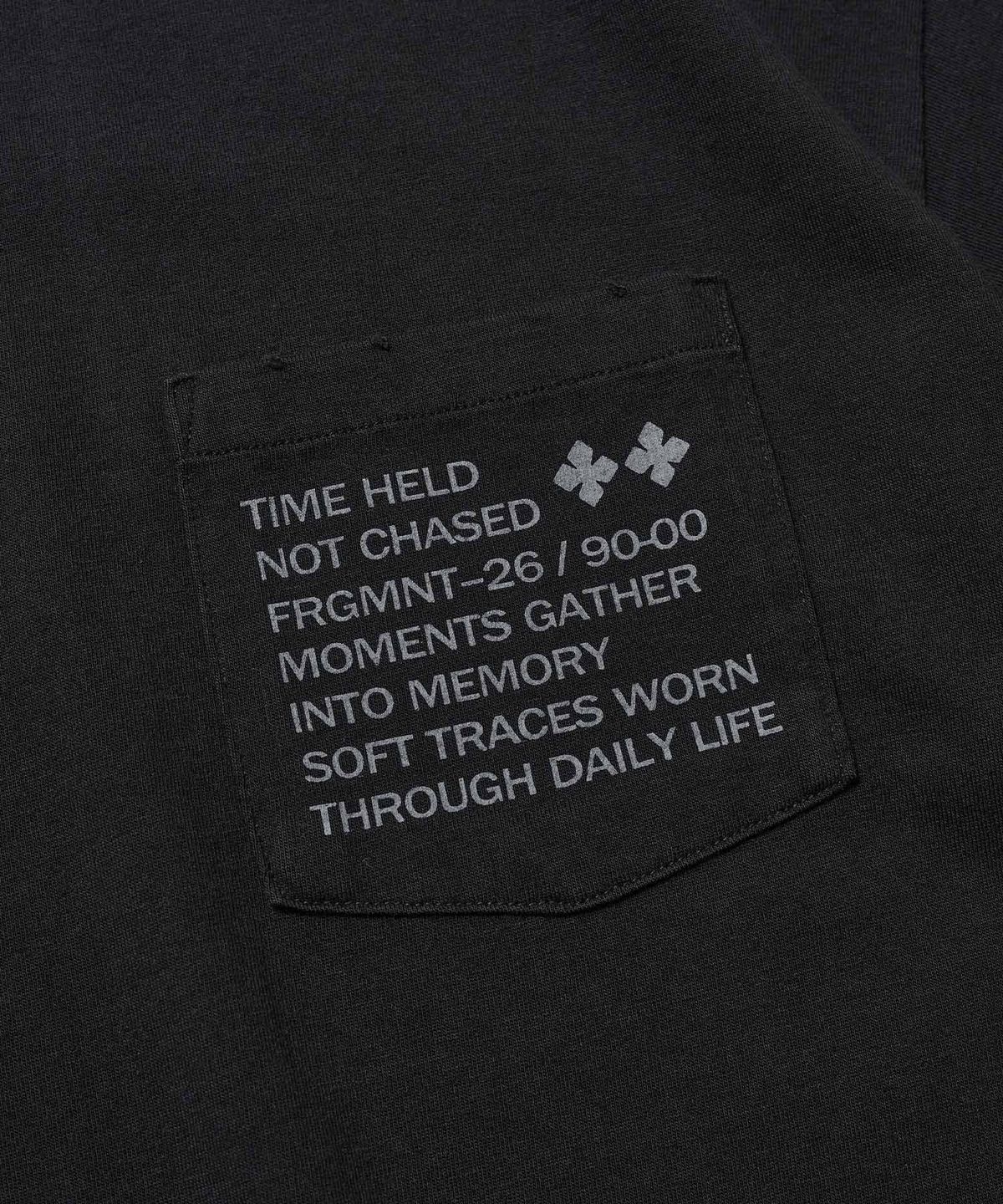 에스파이(ESFAI) TIME HELD RELAXED T-SHIRT (VTG BLACK)