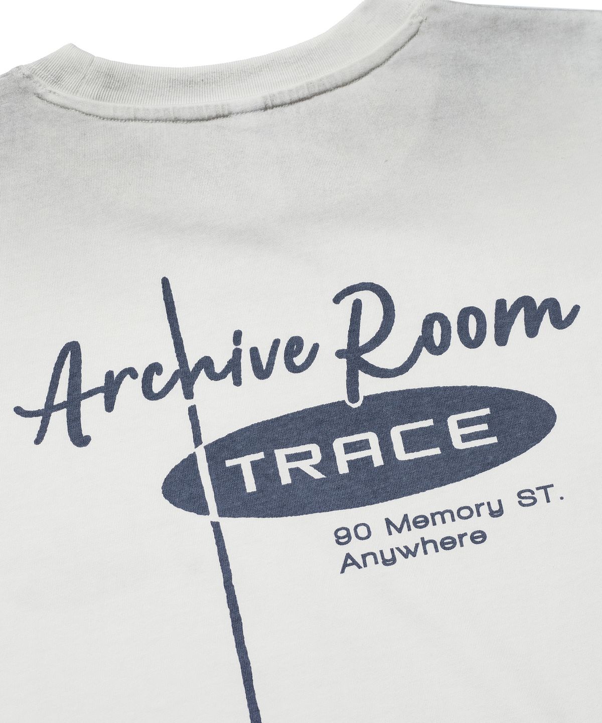 에스파이(ESFAI) ARCHIVE ROOM RELAXED T-SHIRT (OFF WHITE)