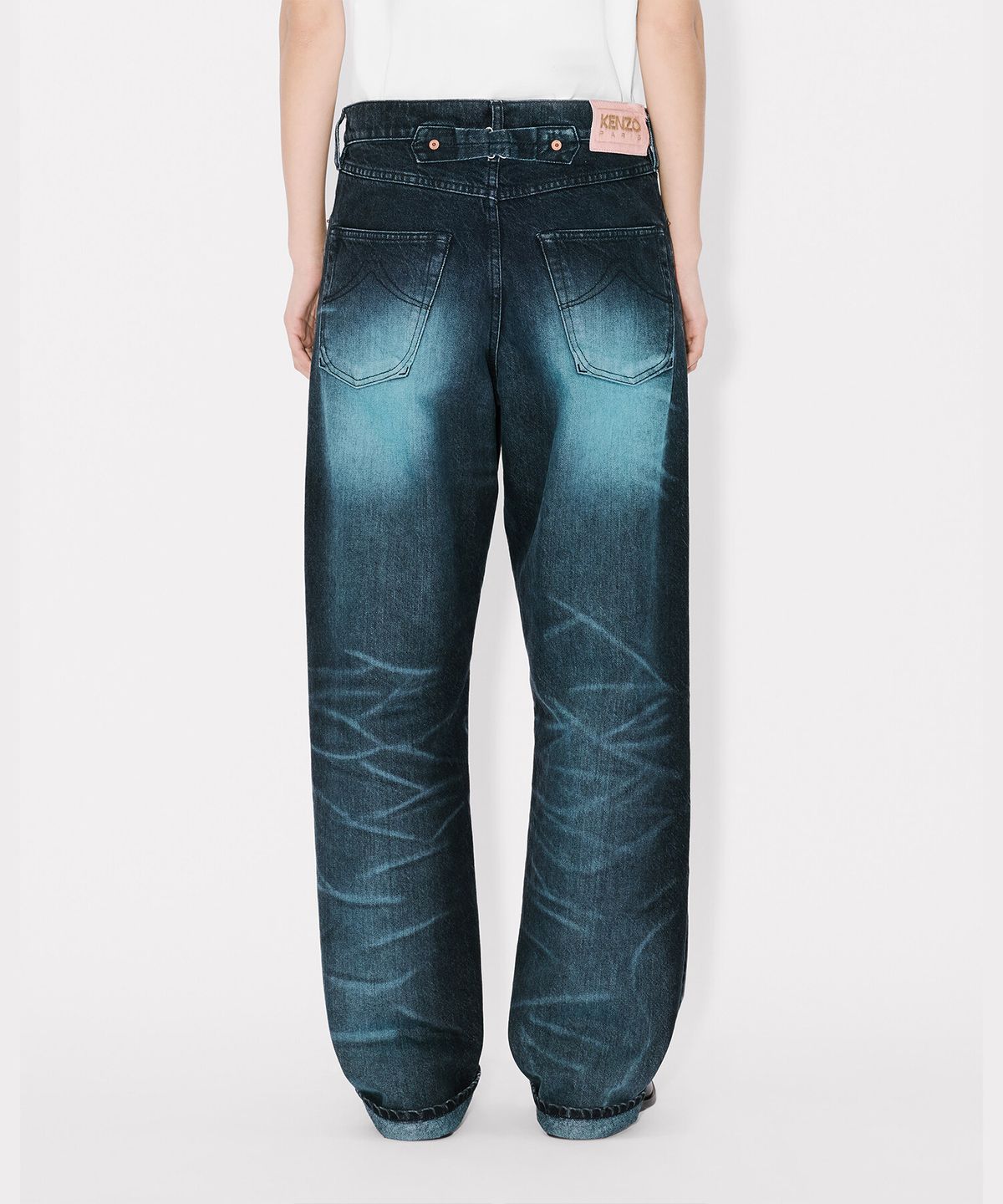 겐조(KENZO) 여성 26SS 오버다이드 보이프렌드 진_K265AWP107BLH