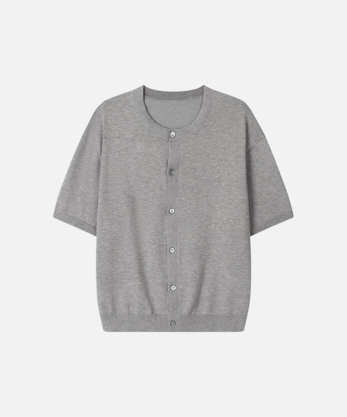 드로우핏(DRAW FIT) 쿨링 모달 하프 라운드 가디건 [3color]