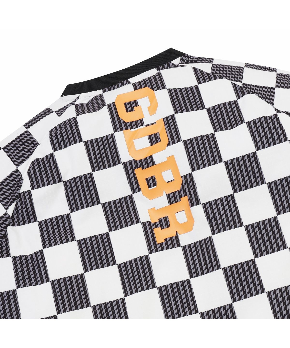 골든베어(GOLDEN BEAR) (M) Checker board Printed back Crewneck Pullover G4TAM26401WHX