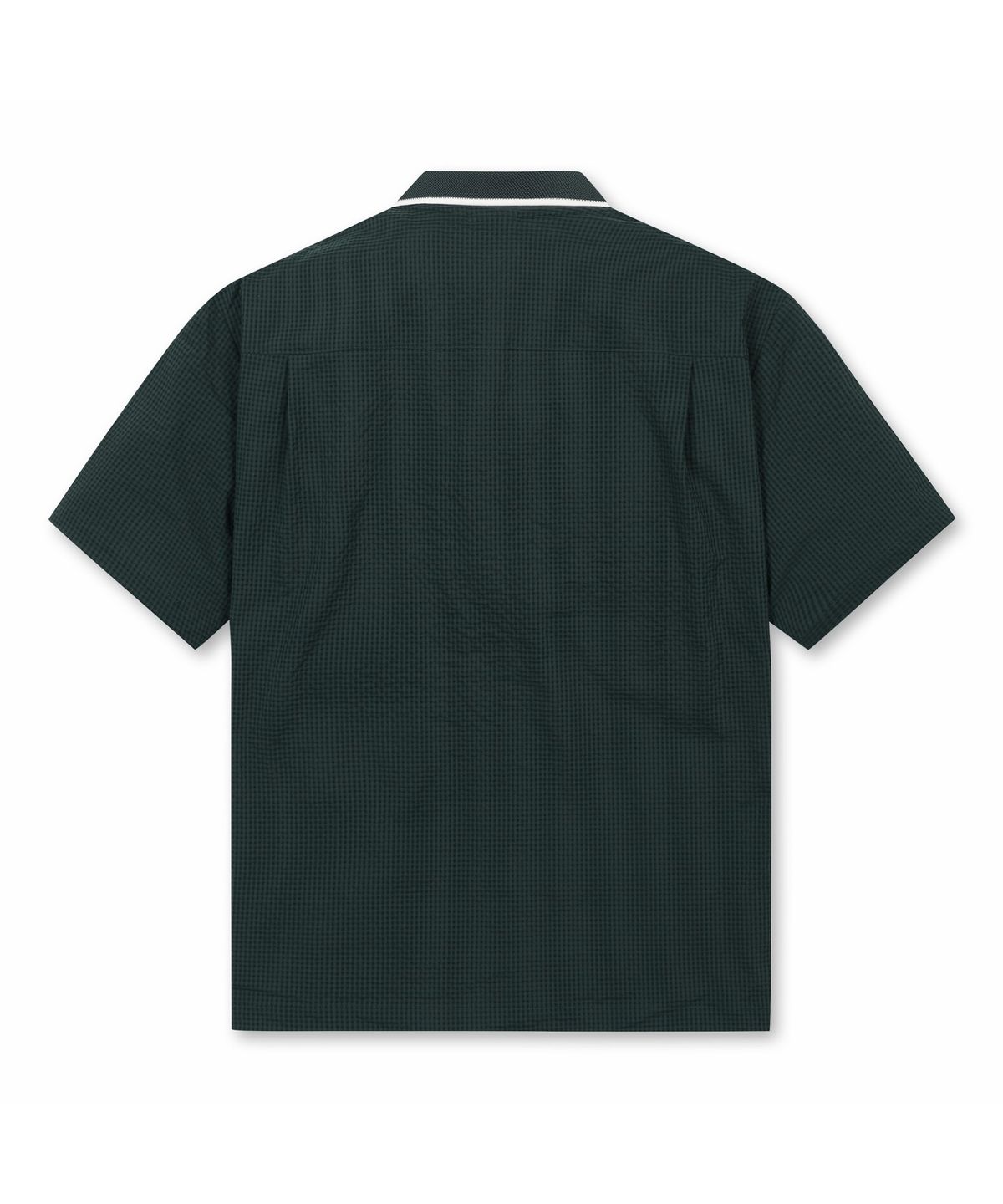 골든베어(GOLDEN BEAR) (M) Seersucker Contrast Collar T-shirt G4TAM26311GRX