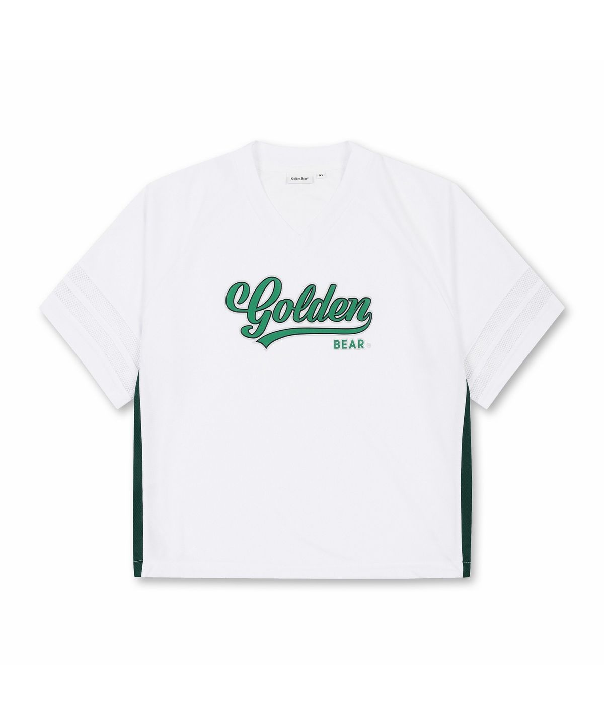 골든베어(GOLDEN BEAR) (W) Mesh Short Sleeve T-shirt G5TAM26441WHX