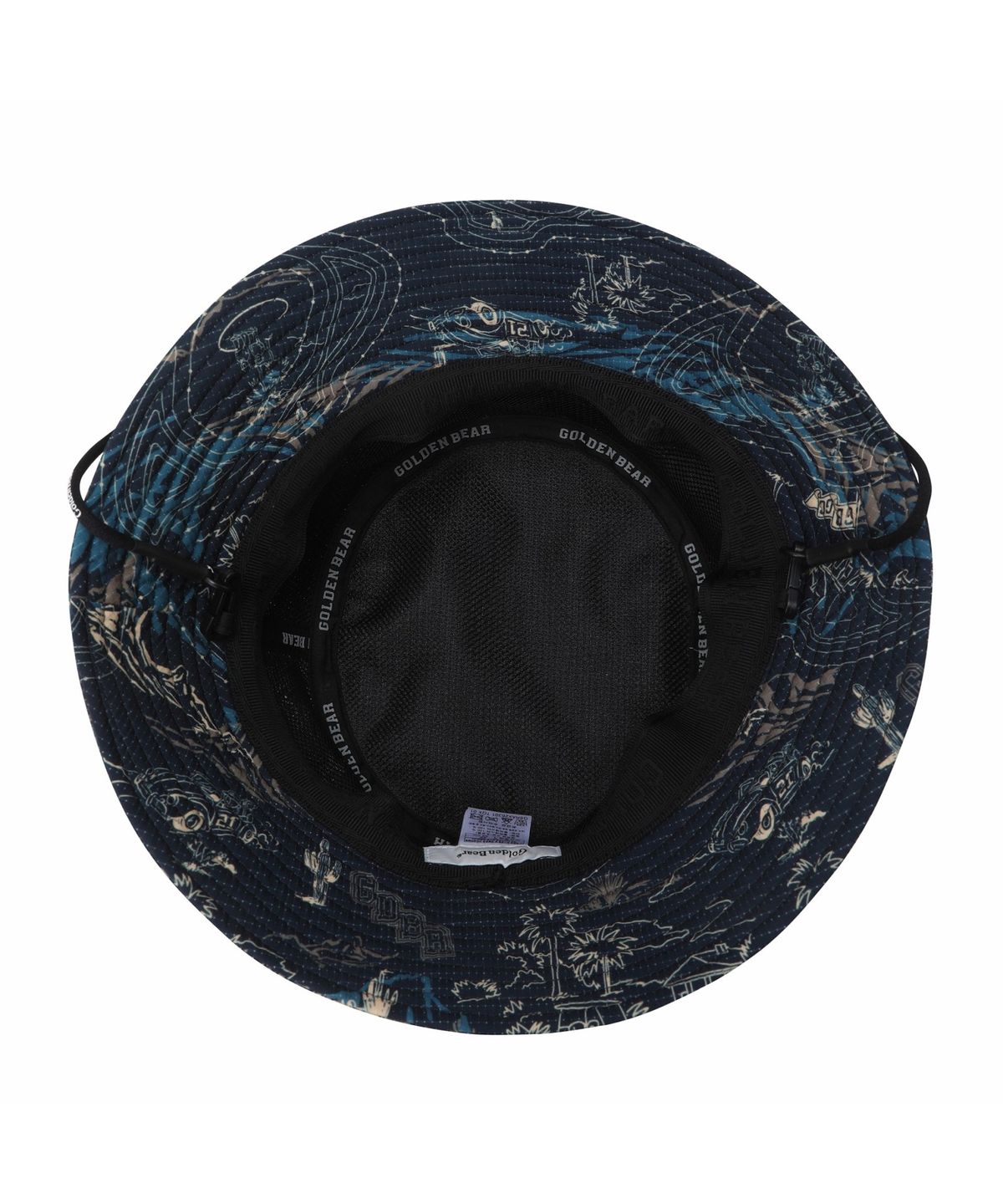 골든베어(GOLDEN BEAR) (M) Printed Bucket Hat G6RAX26301TQX