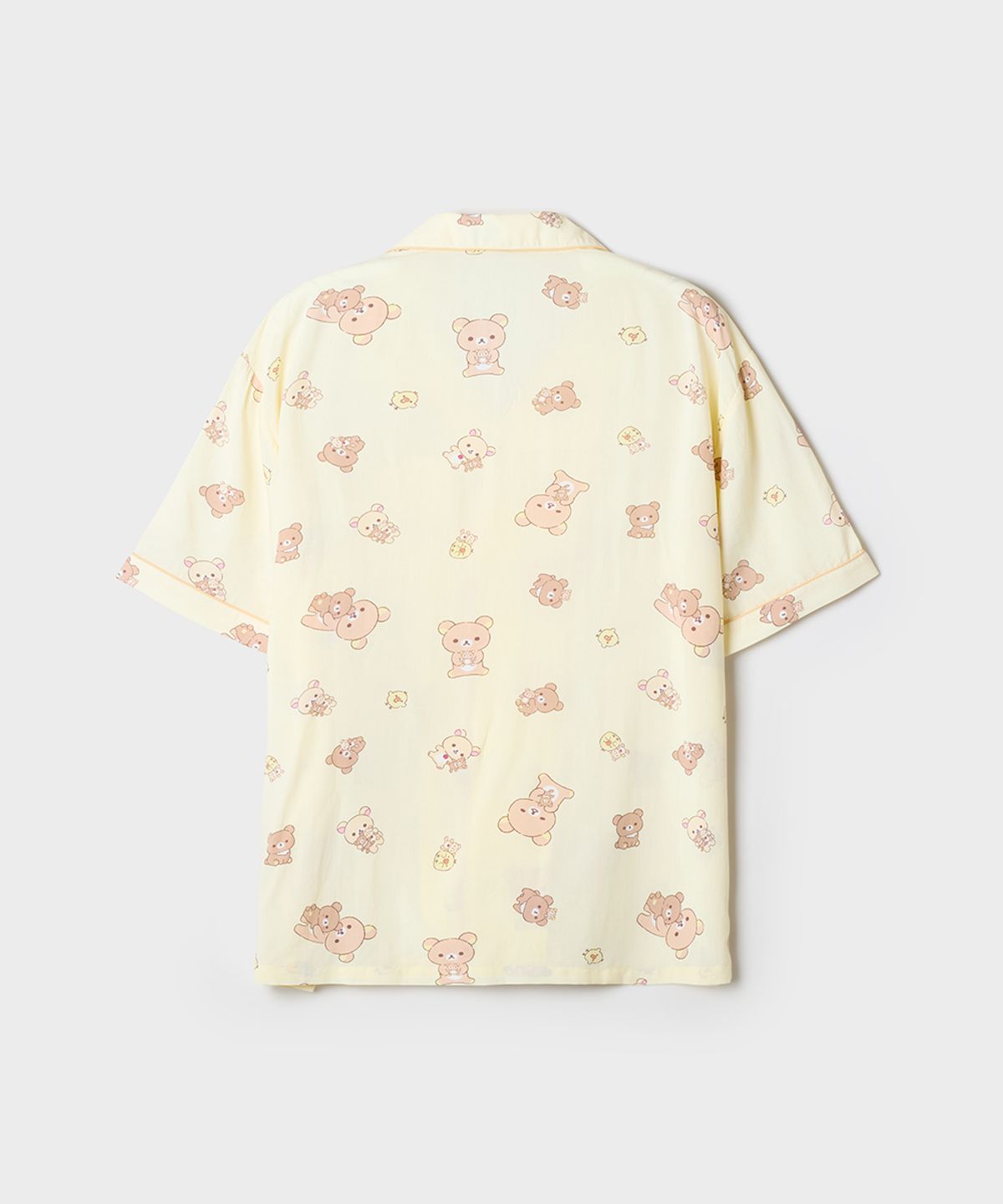 스파오(SPAO) [리락쿠마] 쿠마들의 느긋한 반팔 파자마(YELLOW)_SPPPG25U09