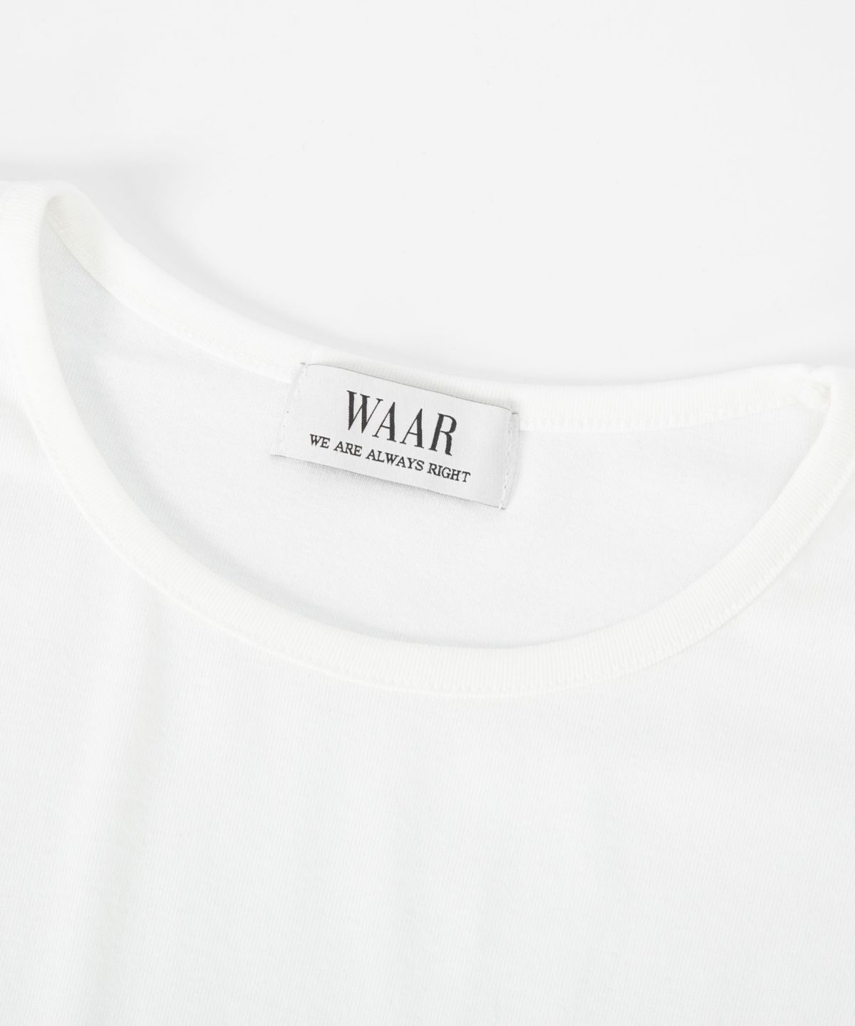 와르(WAAR) M1089 데일리 머슬핏 기능성 반팔 티셔츠_아이보리