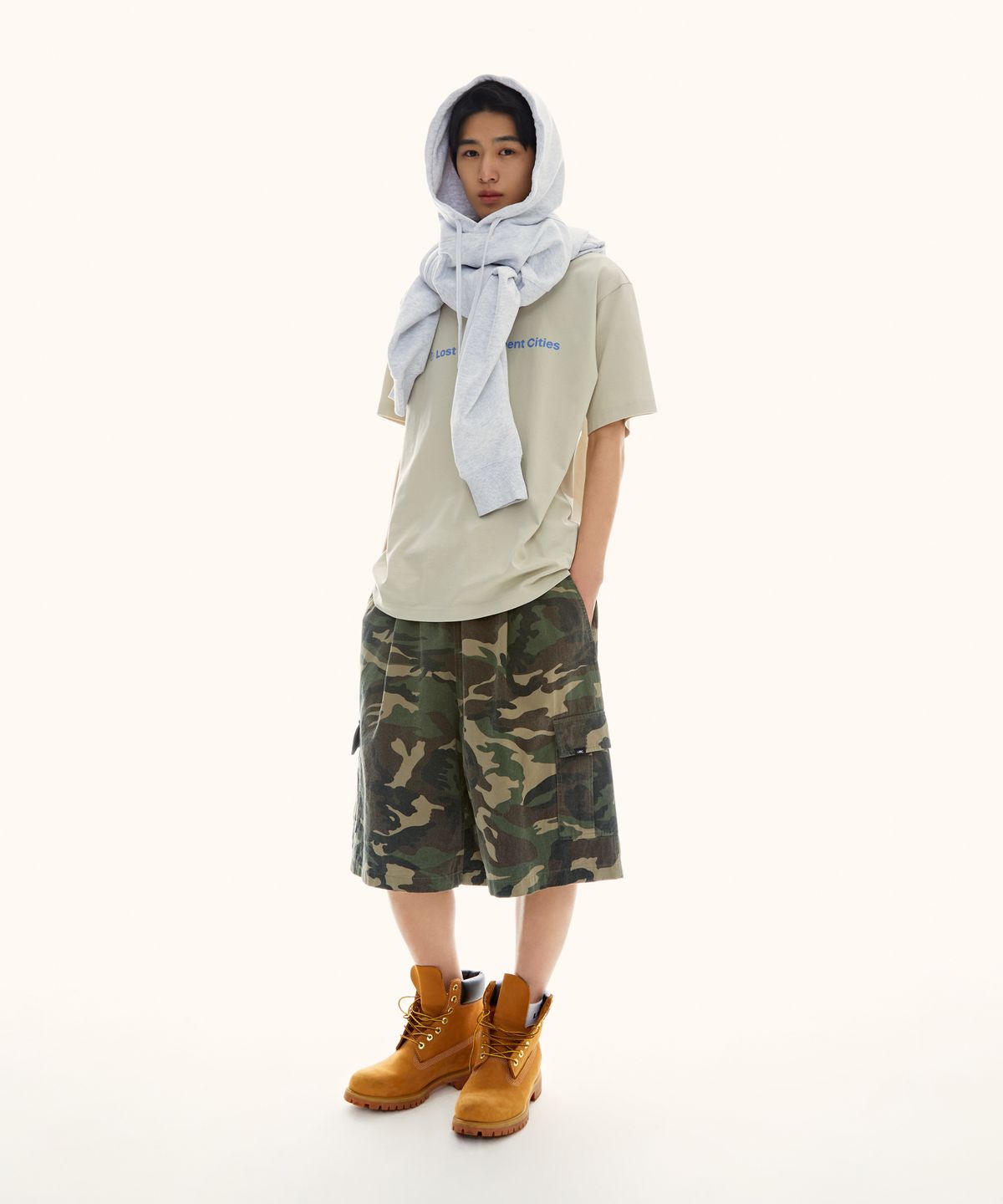 엘엠씨(LMC) WIDE CARGO SHORTS leopard