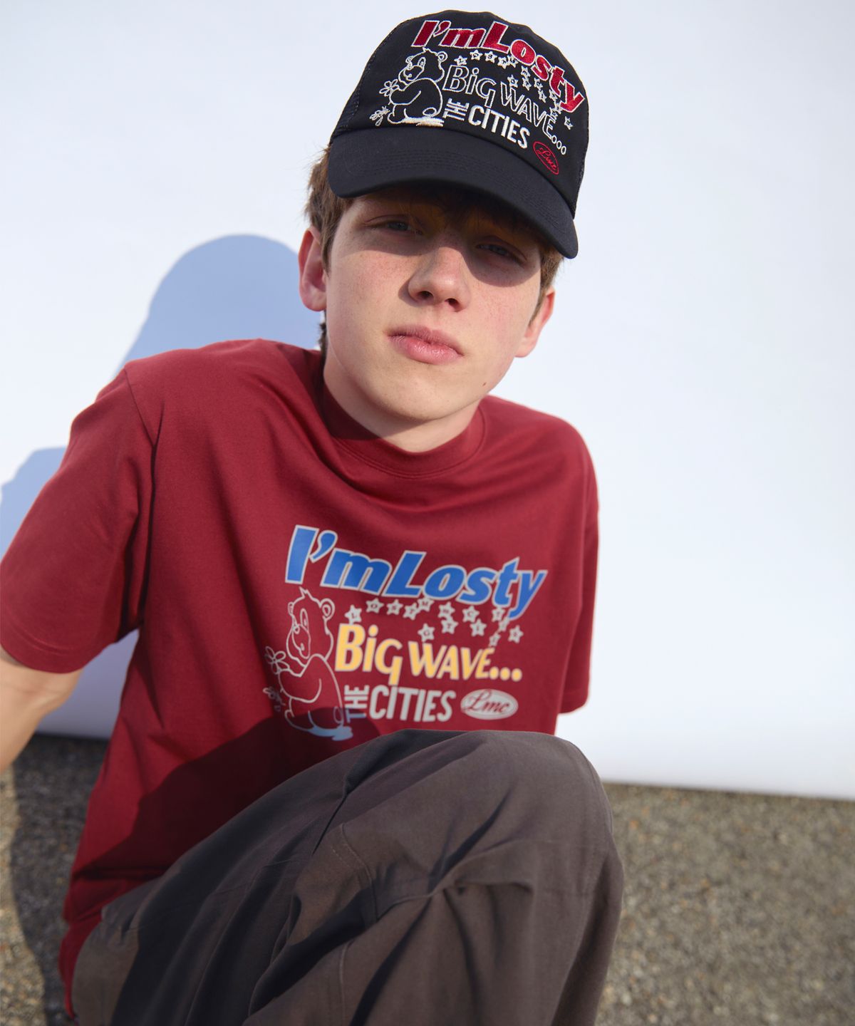 엘엠씨(LMC) LOSTY TEE brick