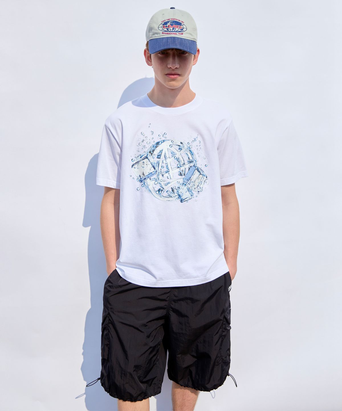 엘엠씨(LMC) ICE GLOBE TEE white