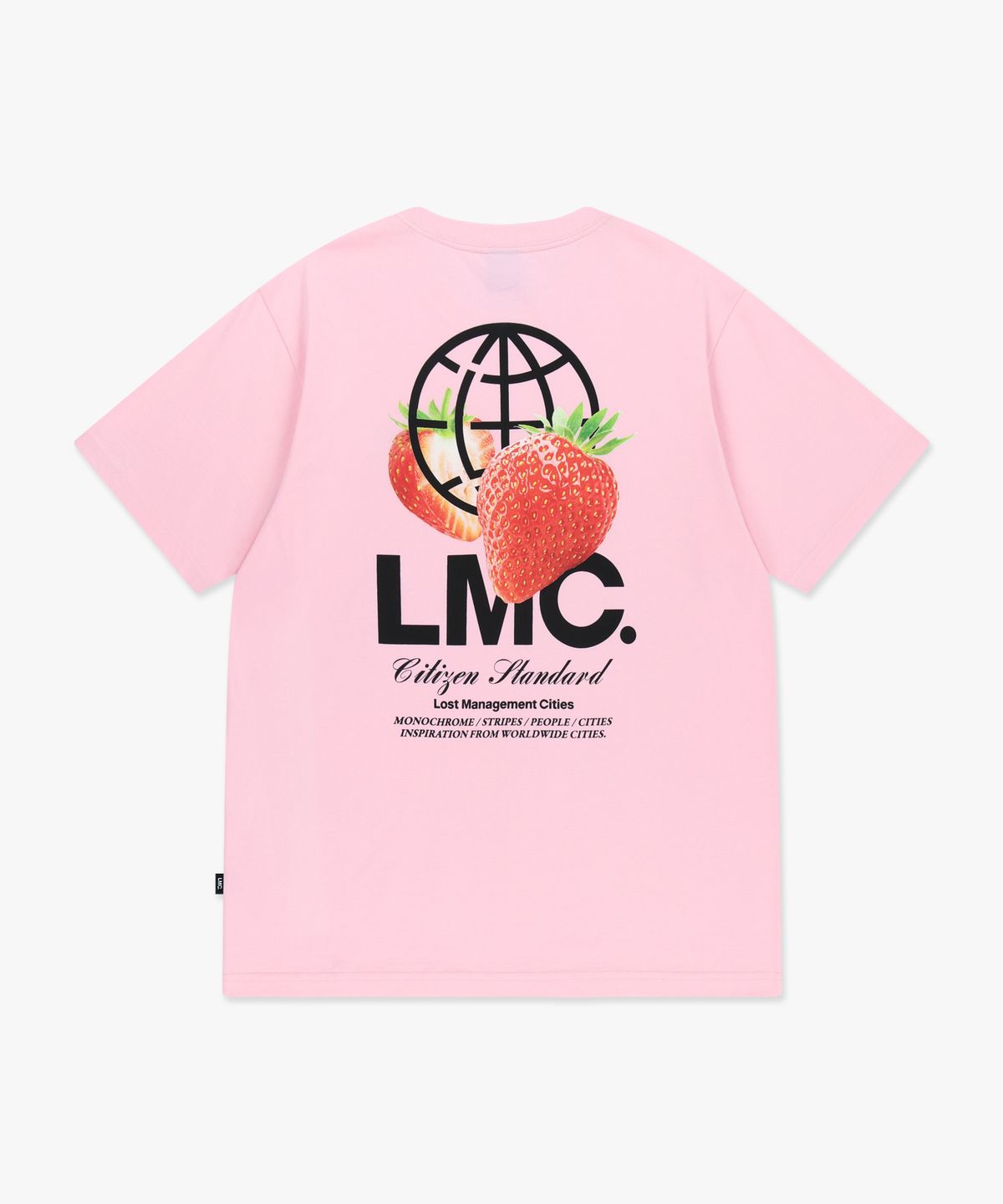 엘엠씨(LMC) STRAWBERRY GLOBE TEE pink