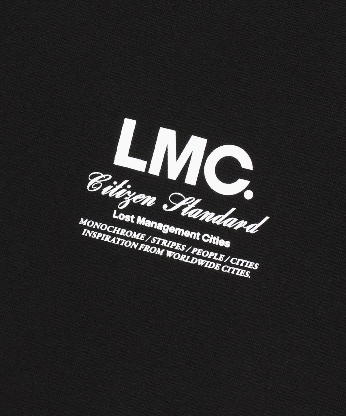 엘엠씨(LMC) STRAWBERRY GLOBE TEE black