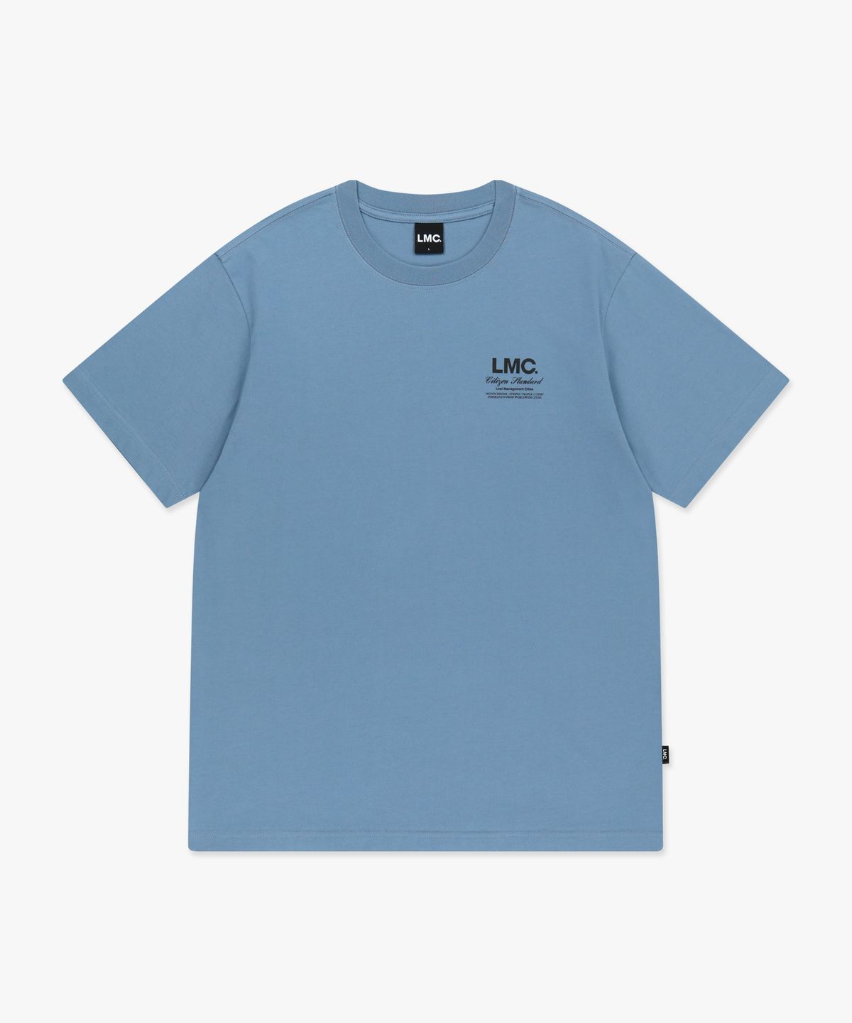 엘엠씨(LMC) FLYING PUPPY TEE gray blue