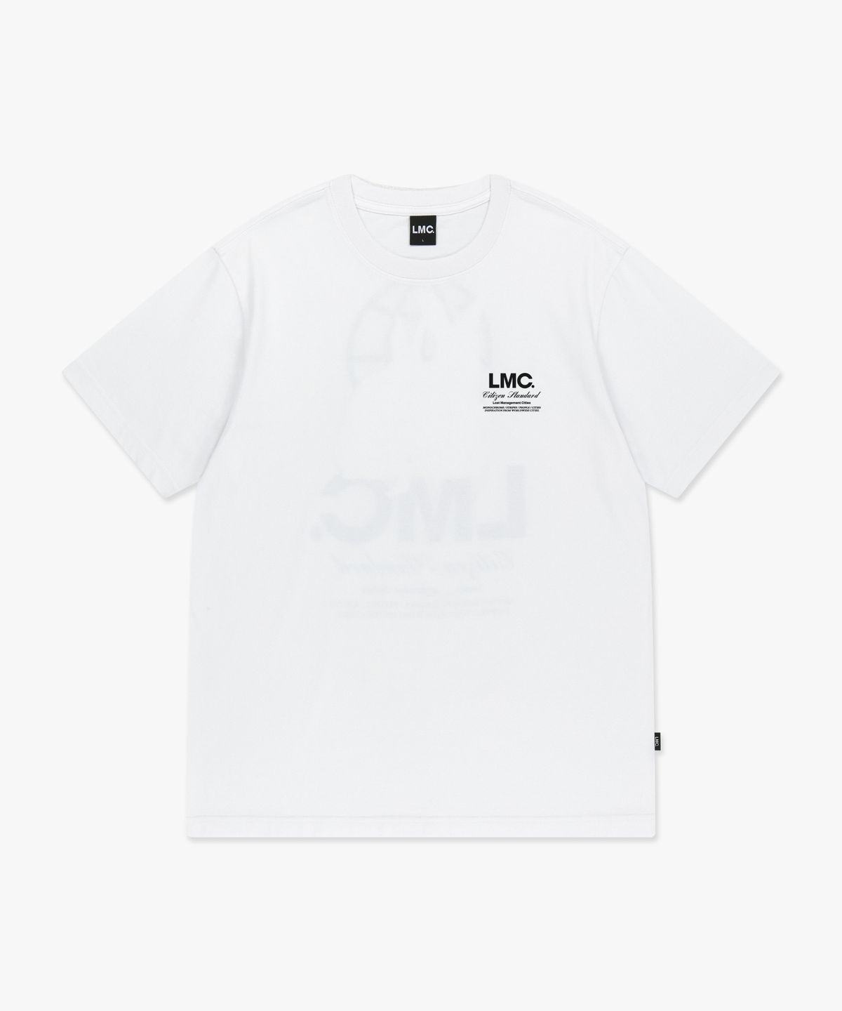 엘엠씨(LMC) MONO RABBIT GLOBE TEE white