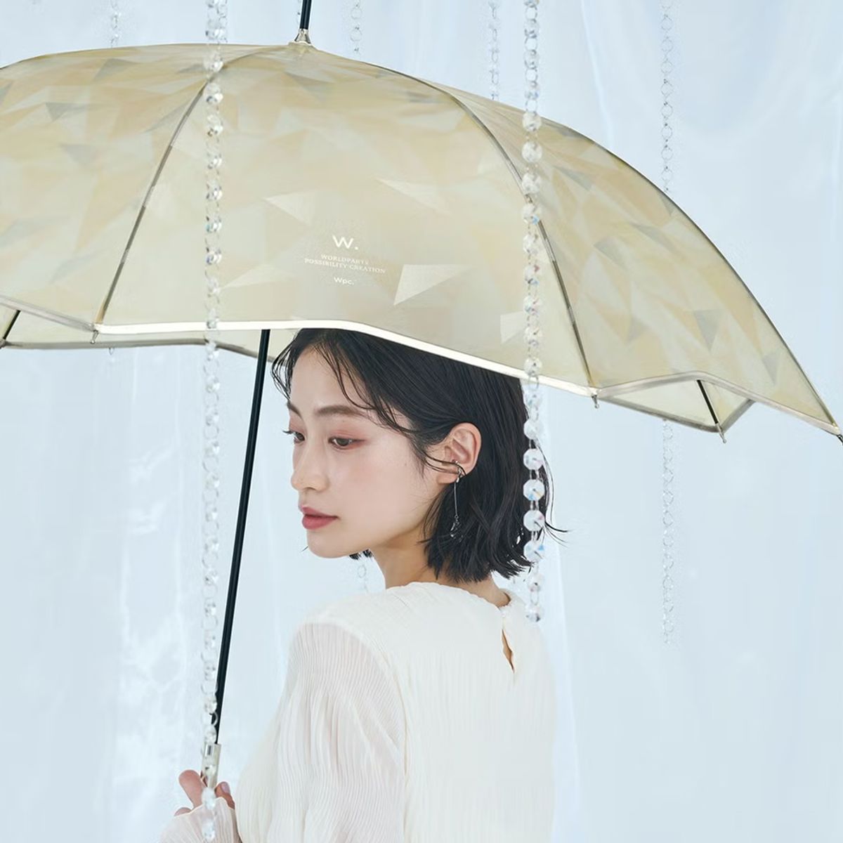 더블유피씨(W.P.C) 잼스톤 투명 장우산 PT-086-001