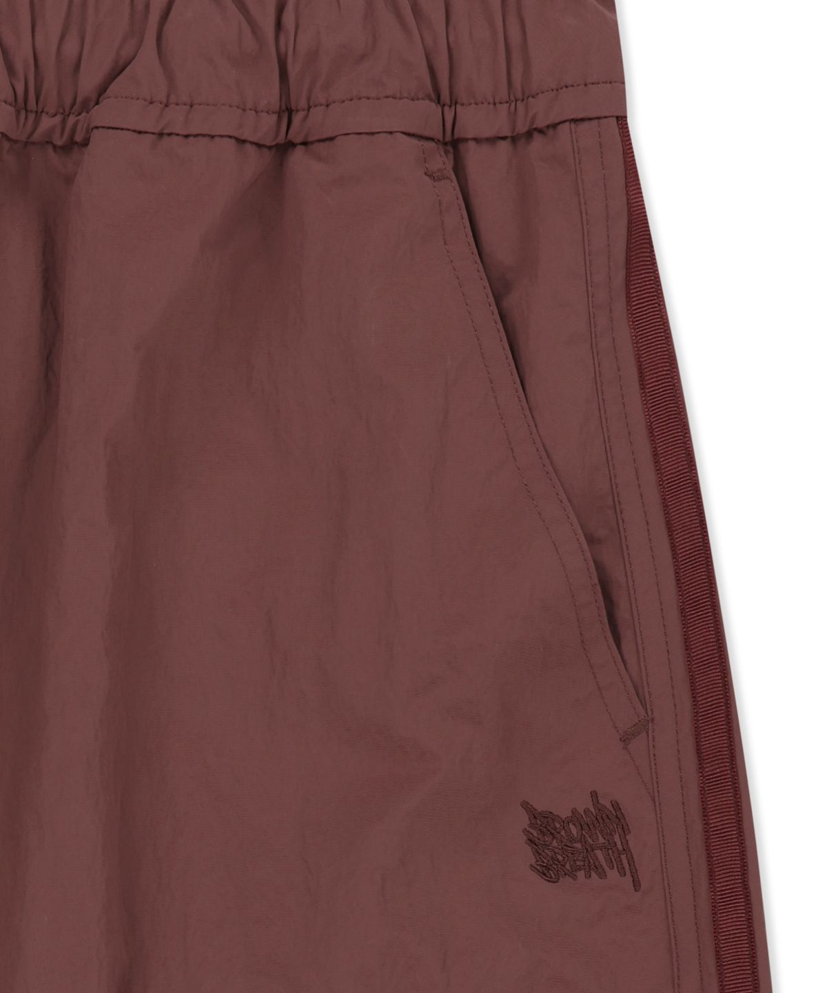 브라운브레스(BROWNBREATH) W LINE POINT CARGO SHORTS - PURPLE