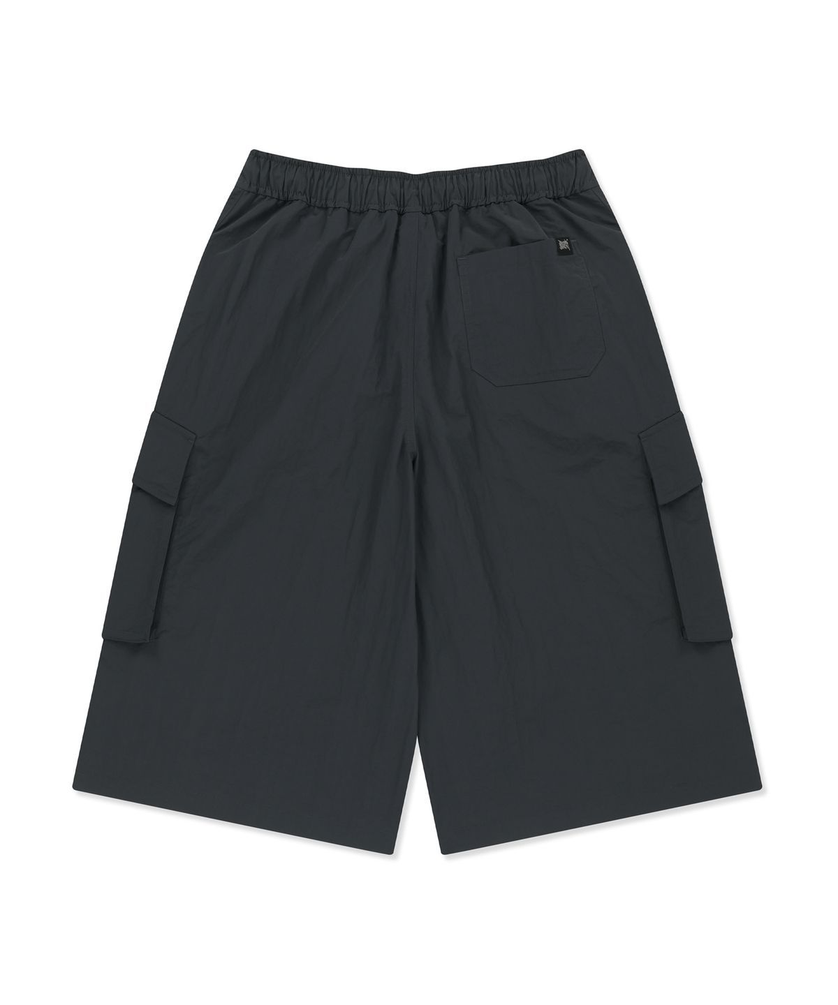 브라운브레스(BROWNBREATH) W LINE POINT CARGO SHORTS - CHARCOAL