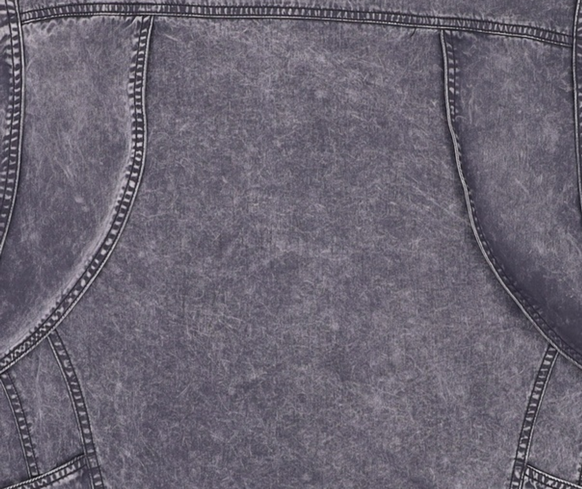 노매뉴얼(NOMANUAL) NYLON FLAP JACKET - CHARCOAL L