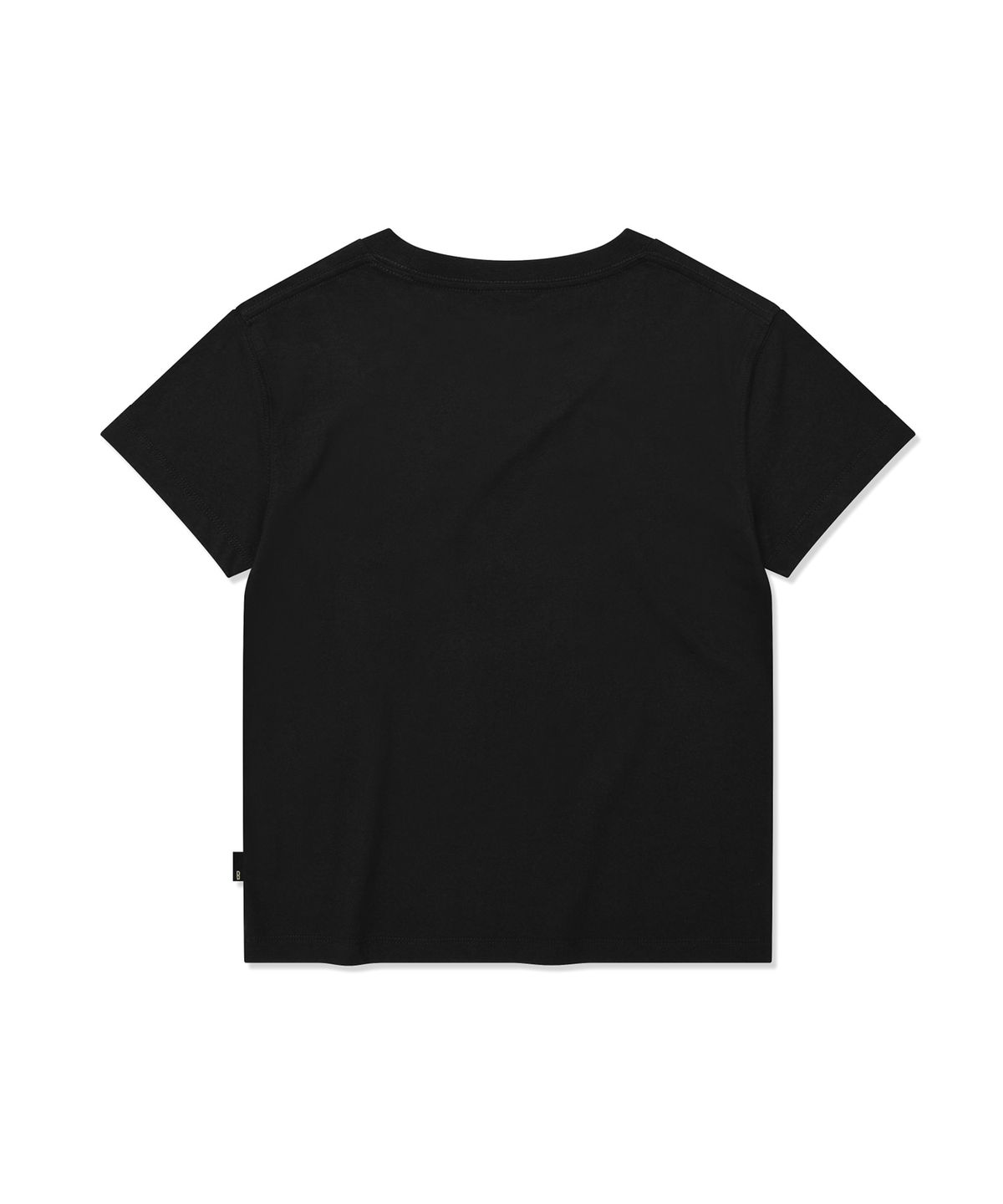 브라운브레스(BROWNBREATH) W BB EMBLEM TEE - BLACK