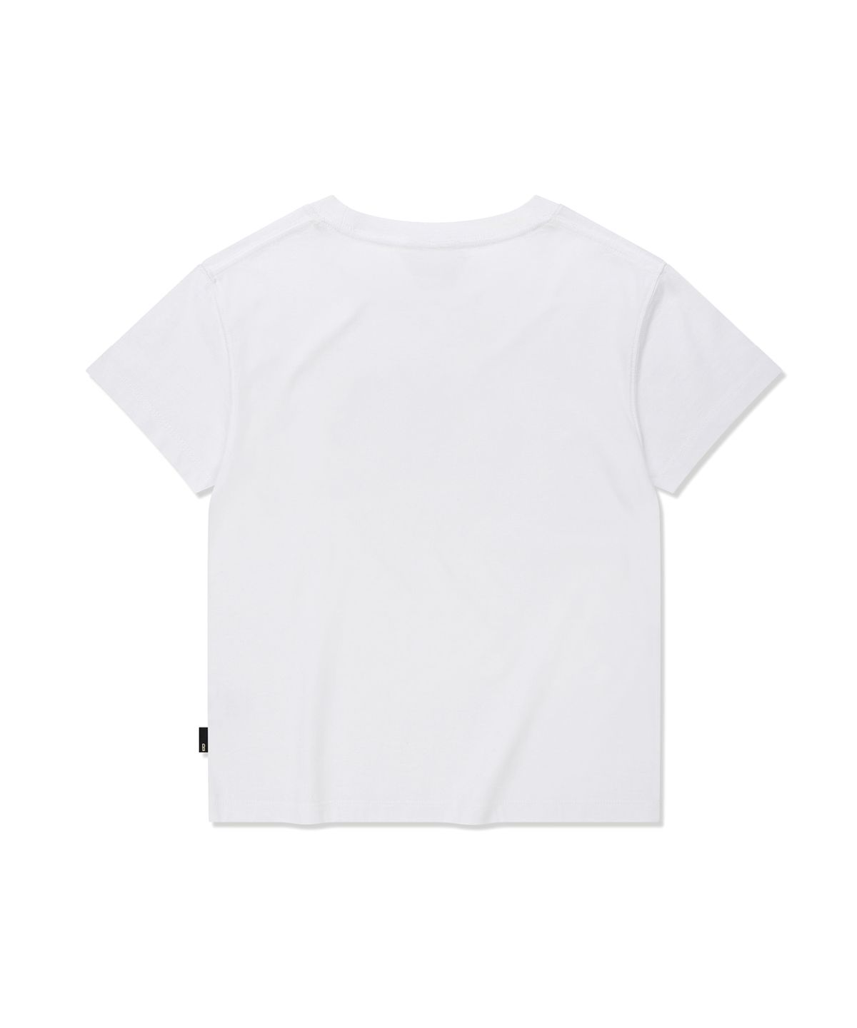 브라운브레스(BROWNBREATH) W BB EMBLEM TEE - WHITE