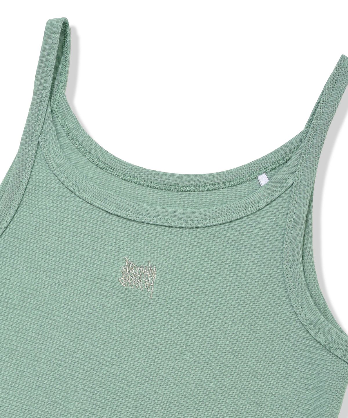 브라운브레스(BROWNBREATH) W TAG FRICE SLEEVELESS - LIGHT BLUE