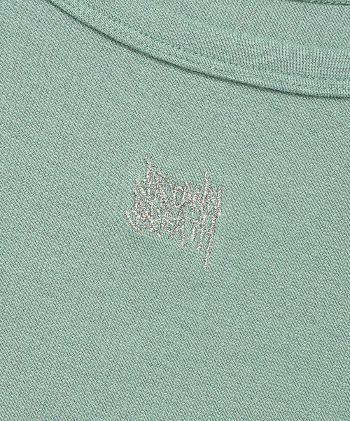 브라운브레스(BROWNBREATH) W TAG FRICE SLEEVELESS - LIGHT BLUE