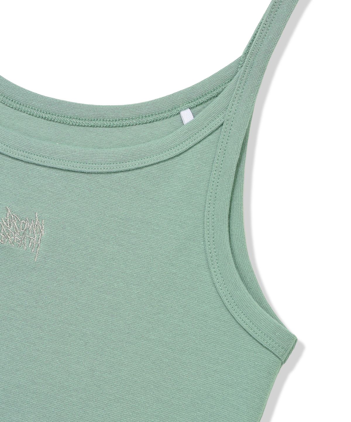 브라운브레스(BROWNBREATH) W TAG FRICE SLEEVELESS - LIGHT BLUE