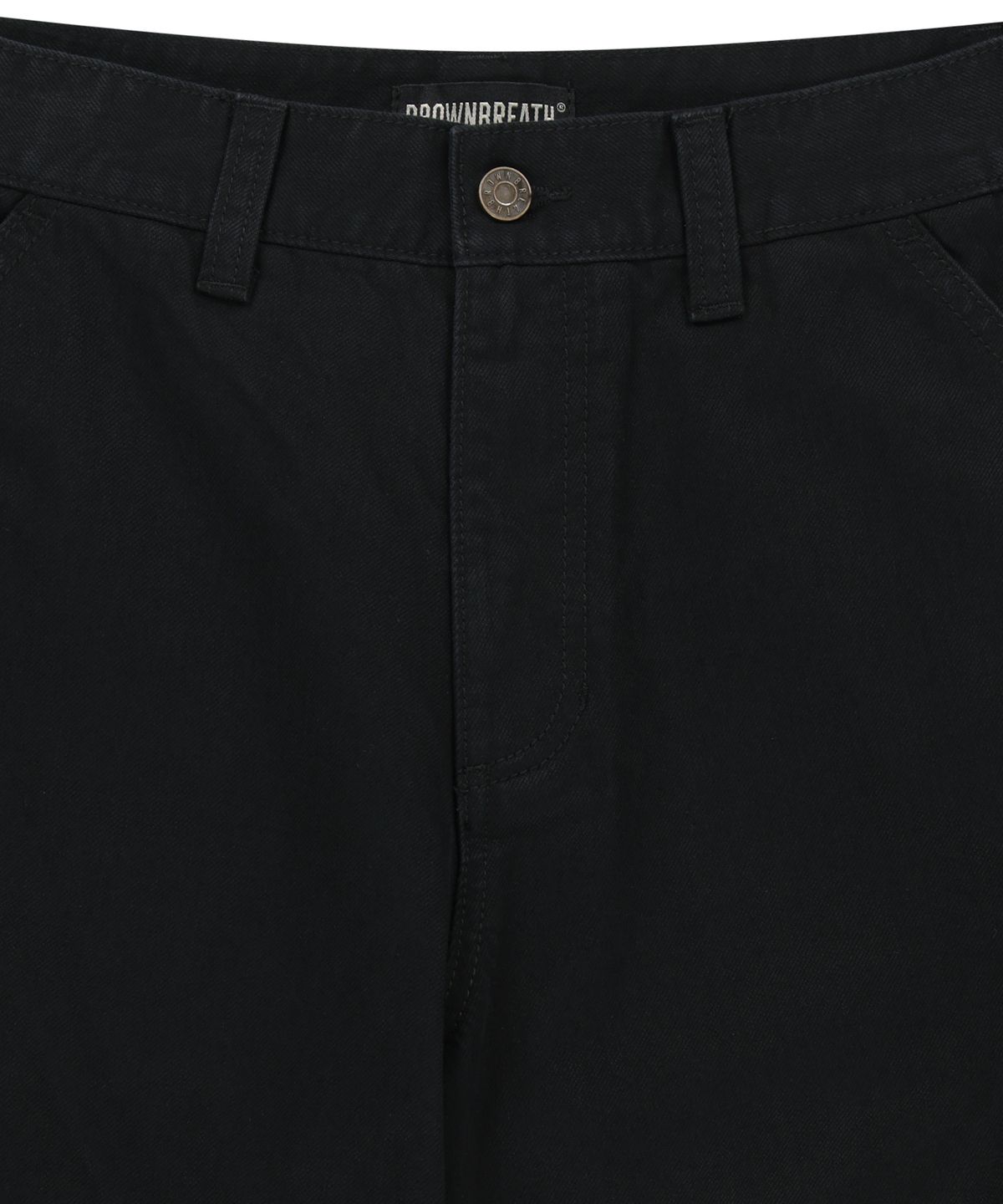 브라운브레스(BROWNBREATH) CARGO BERMUDA PANTS - BLACK