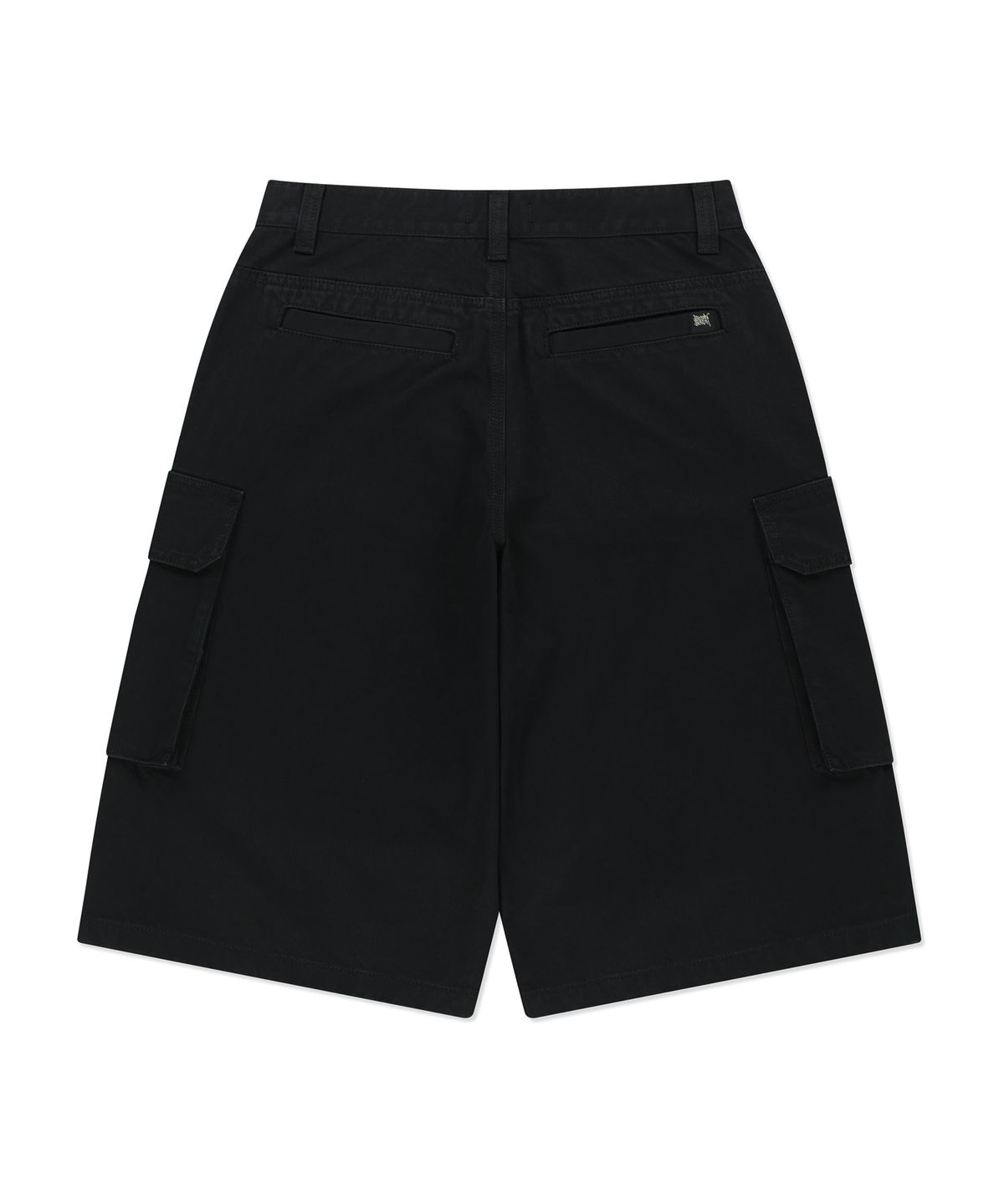 브라운브레스(BROWNBREATH) CARGO BERMUDA PANTS - BLACK