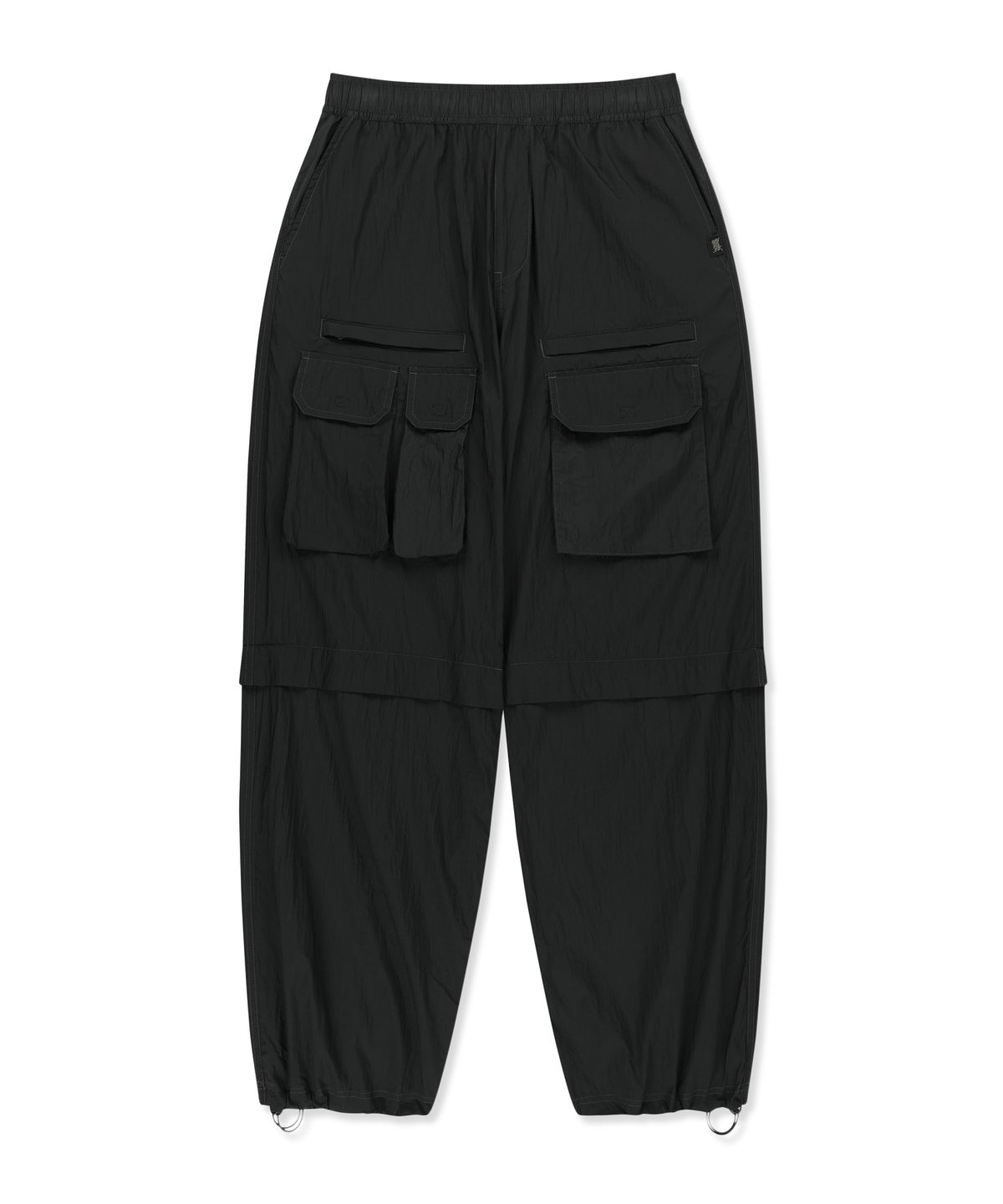 브라운브레스(BROWNBREATH) LIGHT UTILITY PANTS - BLACK