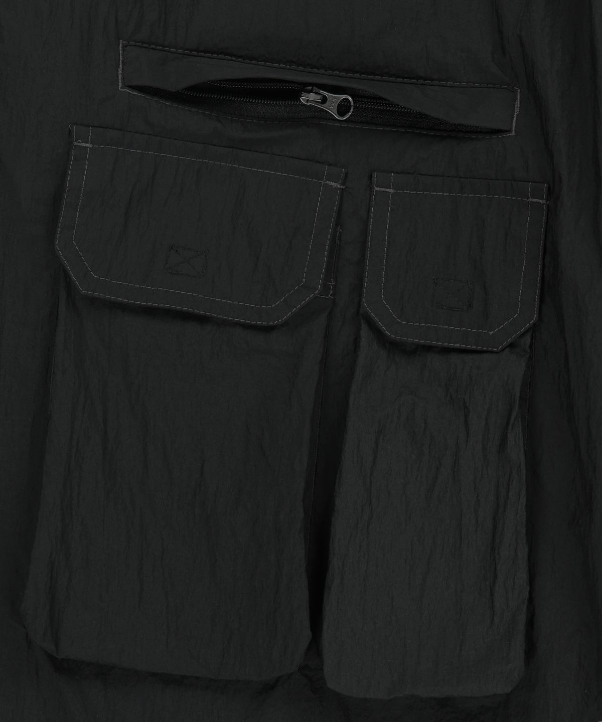브라운브레스(BROWNBREATH) LIGHT UTILITY PANTS - BLACK