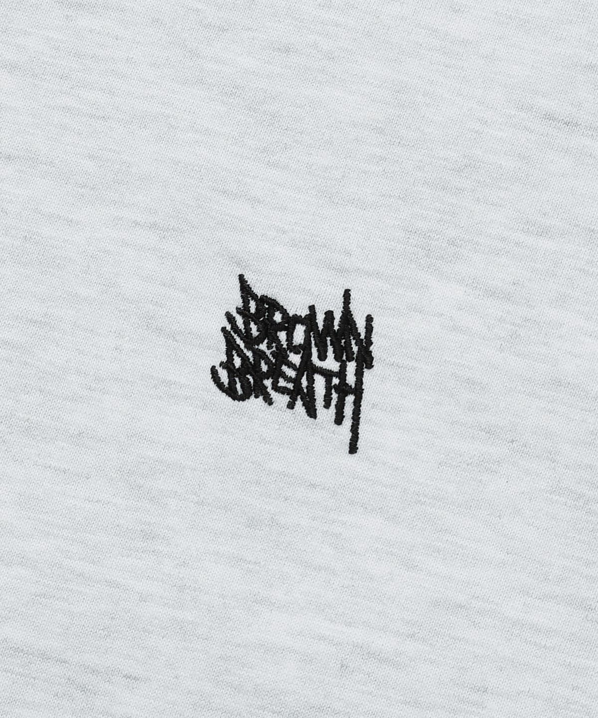 브라운브레스(BROWNBREATH) DELIVERY TAG TEE - ASH