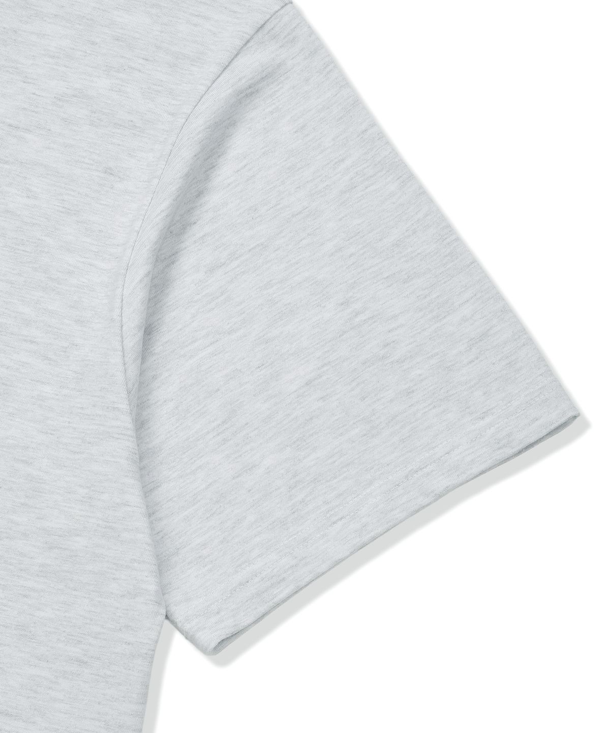 브라운브레스(BROWNBREATH) DELIVERY TAG TEE - ASH