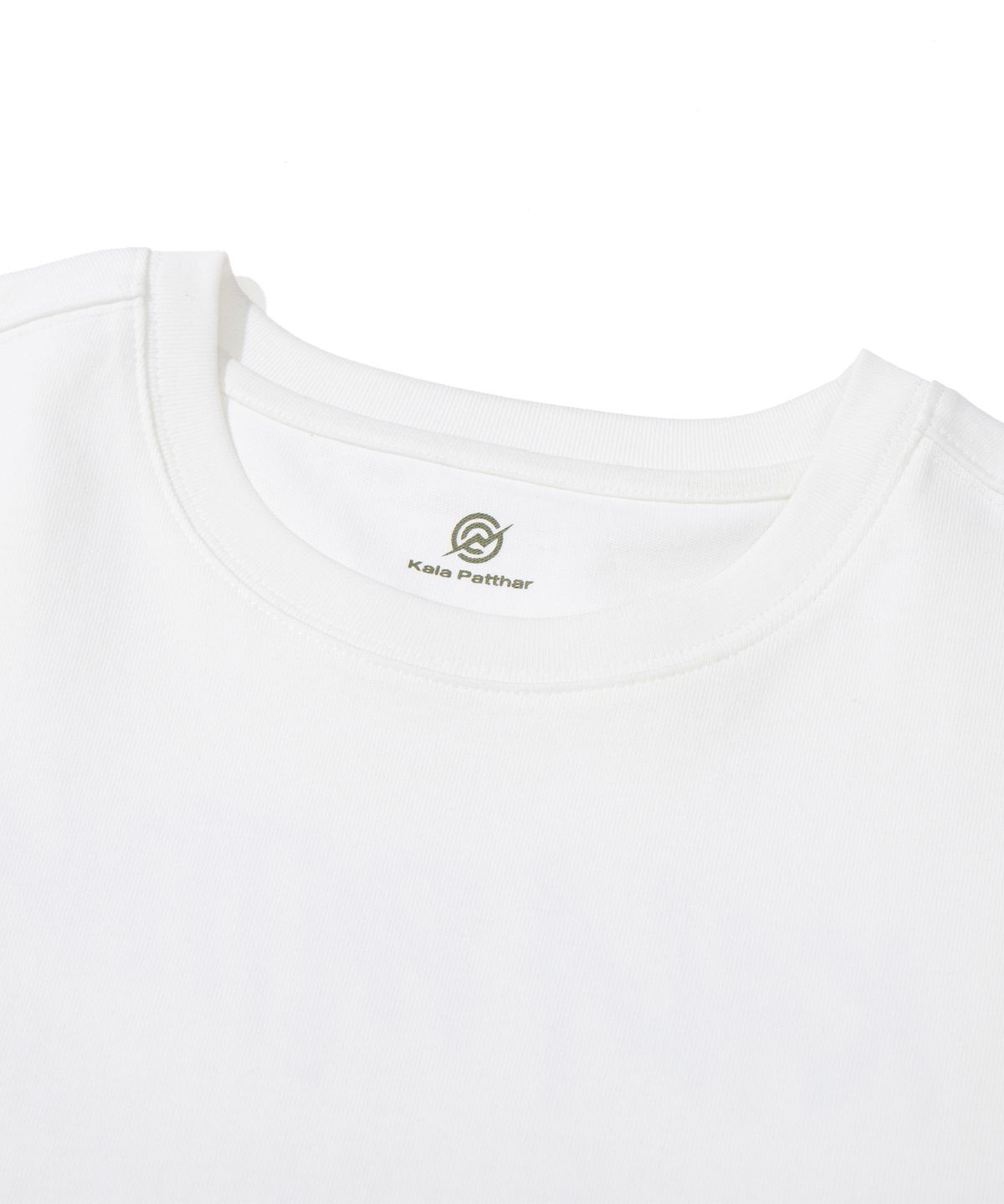 칼라파타르(KALAPATTHAR) BACK KP TIGER GRAPHIC SHORT-SLEEVED T-SHIRT - WHITE