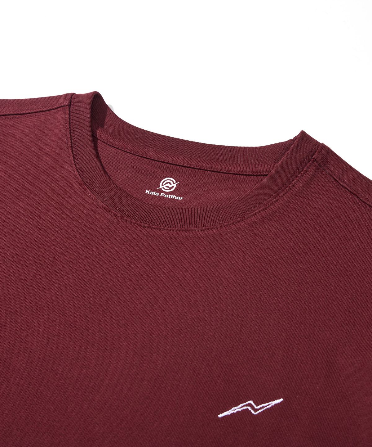 칼라파타르(KALAPATTHAR) BACK KP TIGER GRAPHIC SHORT-SLEEVED T-SHIRT - WINE