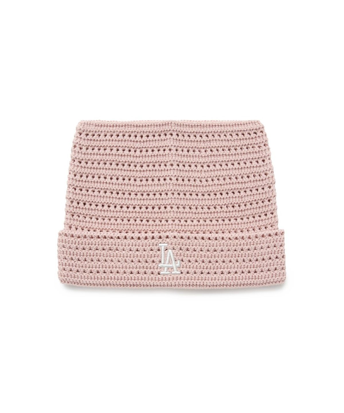 엠엘비(MLB) 썸머 크로셰 미야옹 비니 LA (Ptn.Coral)