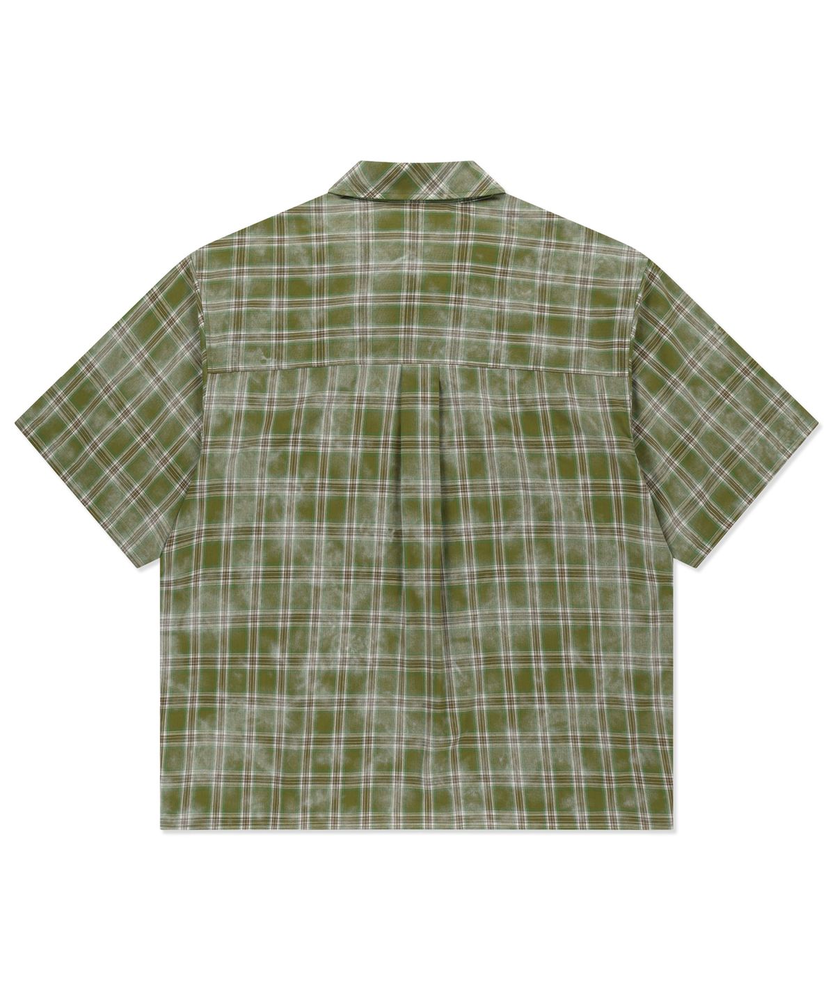 브라운브레스(BROWNBREATH) CHECK TAG SHIRTS - GREEN