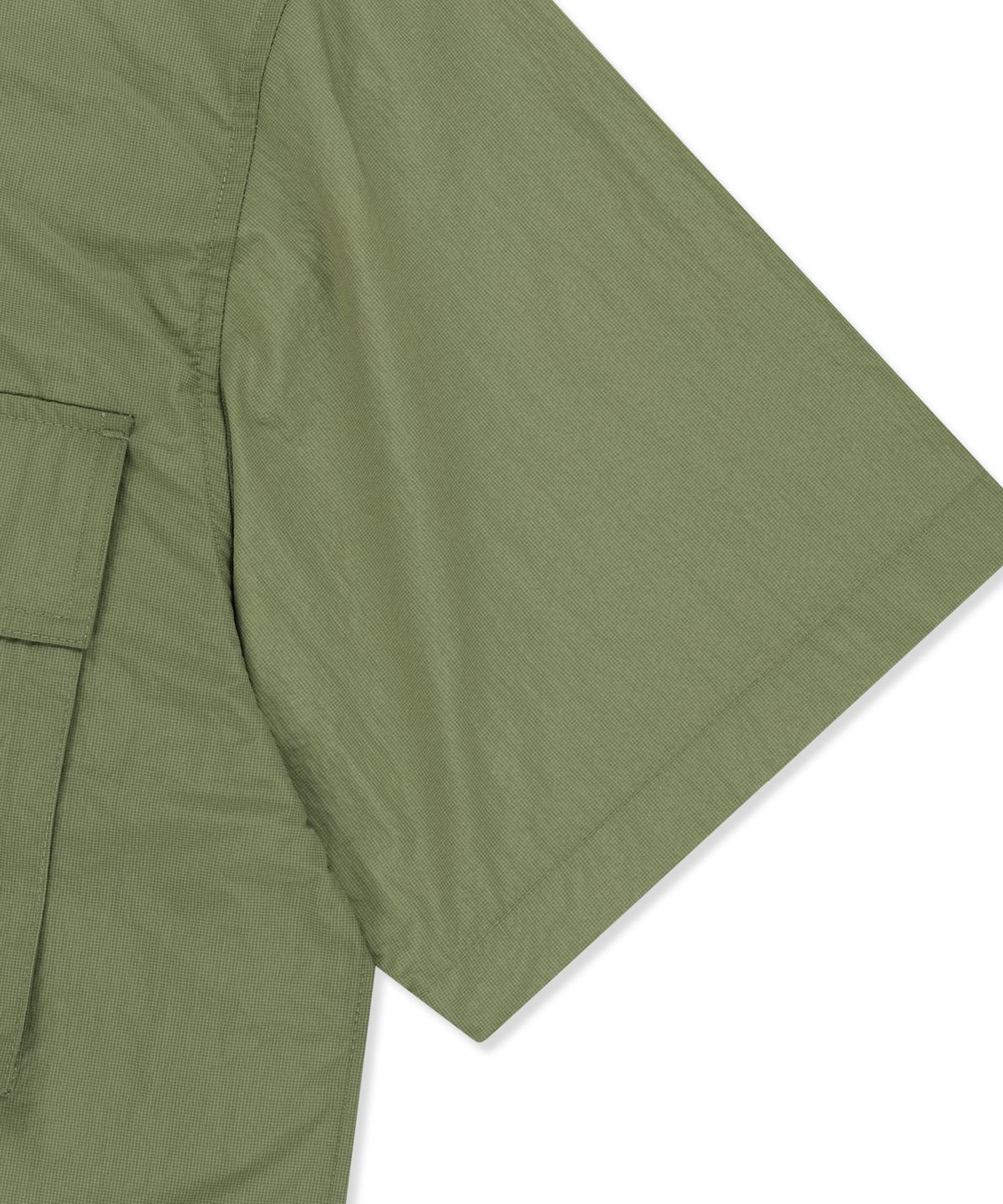 브라운브레스(BROWNBREATH) TAG RIPSTOP WORK SHIRTS - KHAKI