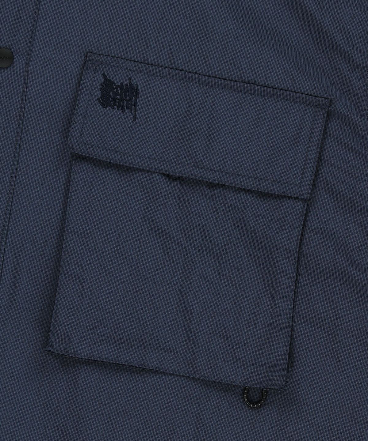 브라운브레스(BROWNBREATH) TAG RIPSTOP WORK SHIRTS - BLUE