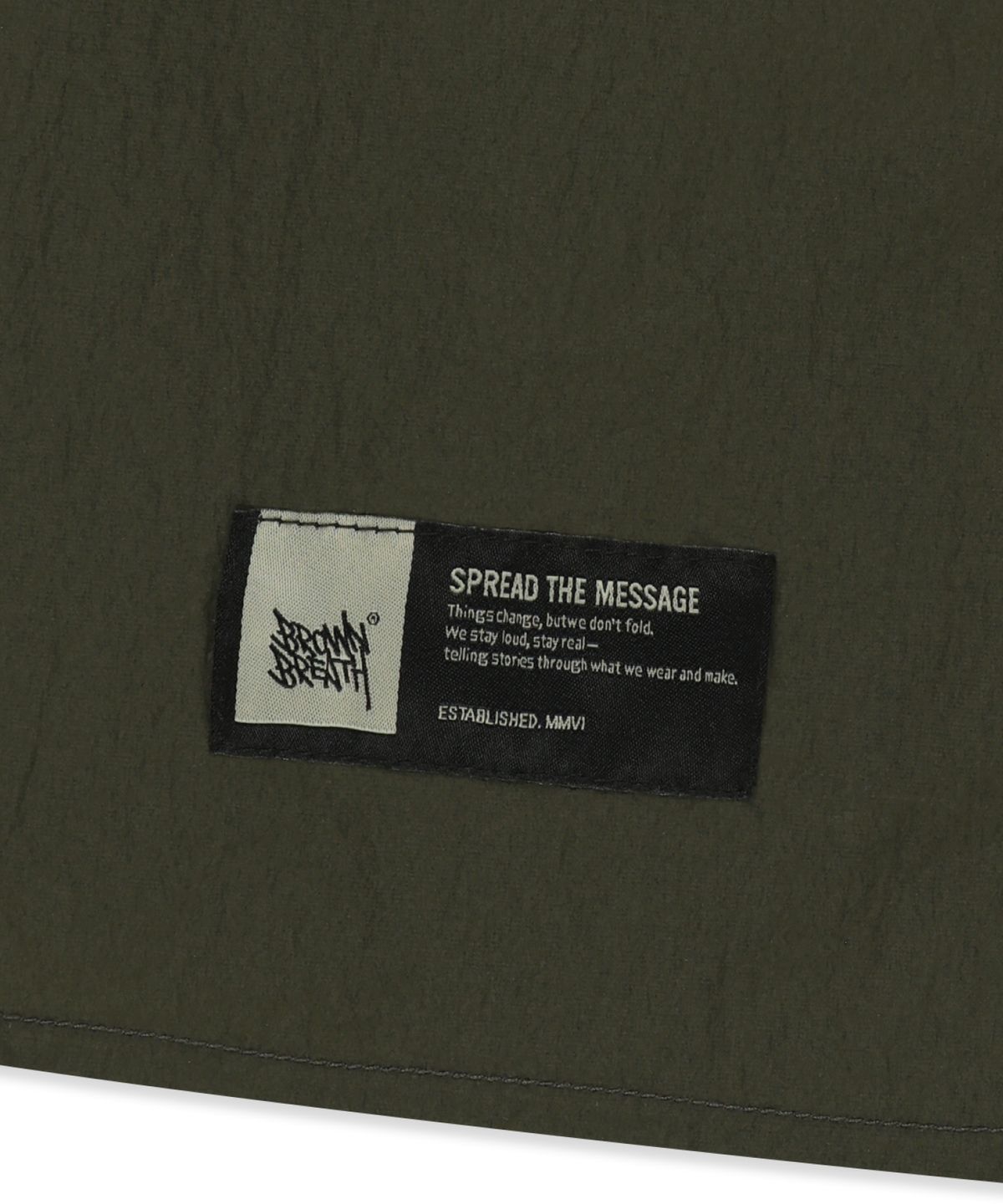 브라운브레스(BROWNBREATH) MULTI POCKET UTILITY SHIRTS - KHAKI